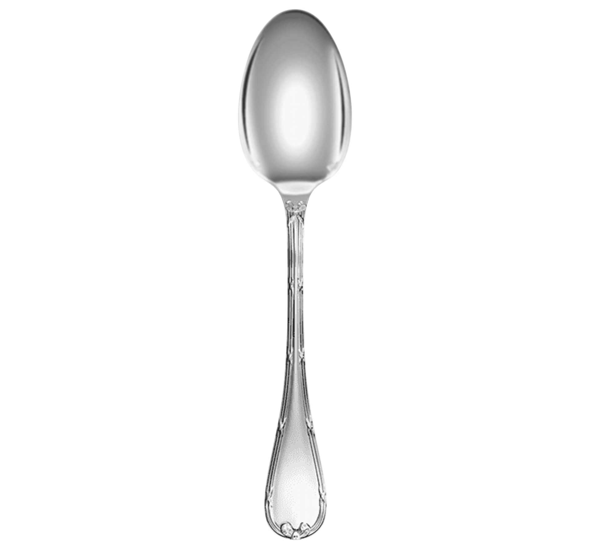 Christofle, Rubans, silver plated, Standard soup spoon