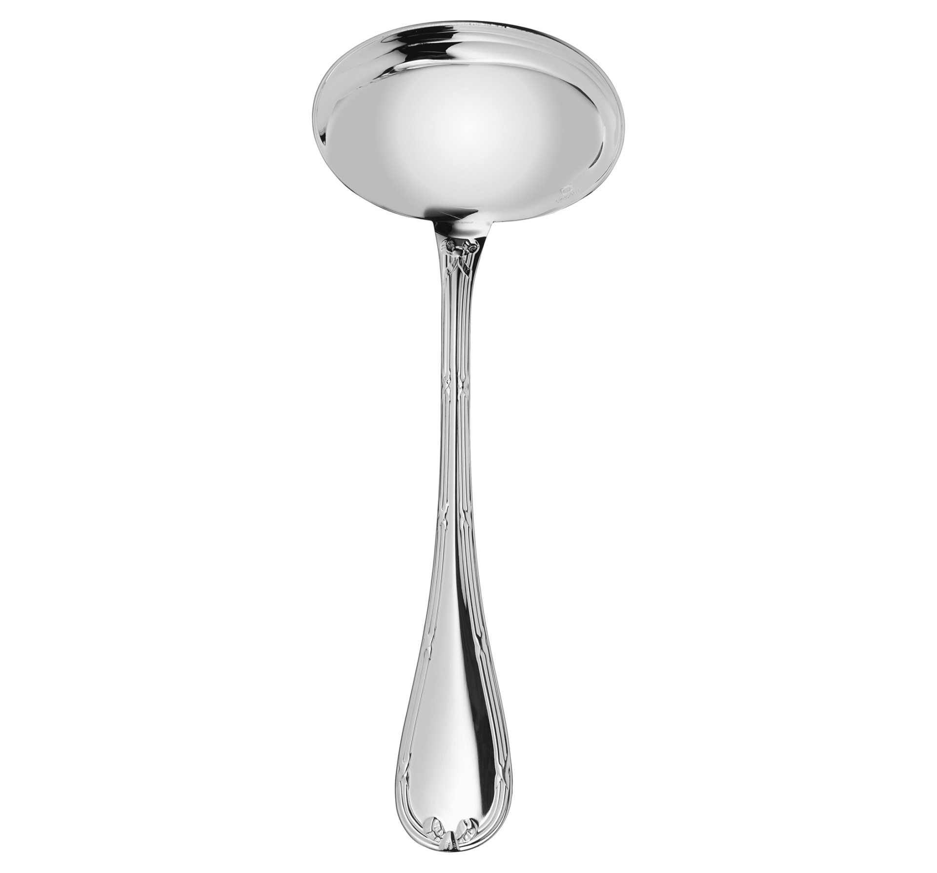 Christofle, Rubans, silver plated, Gravy ladle