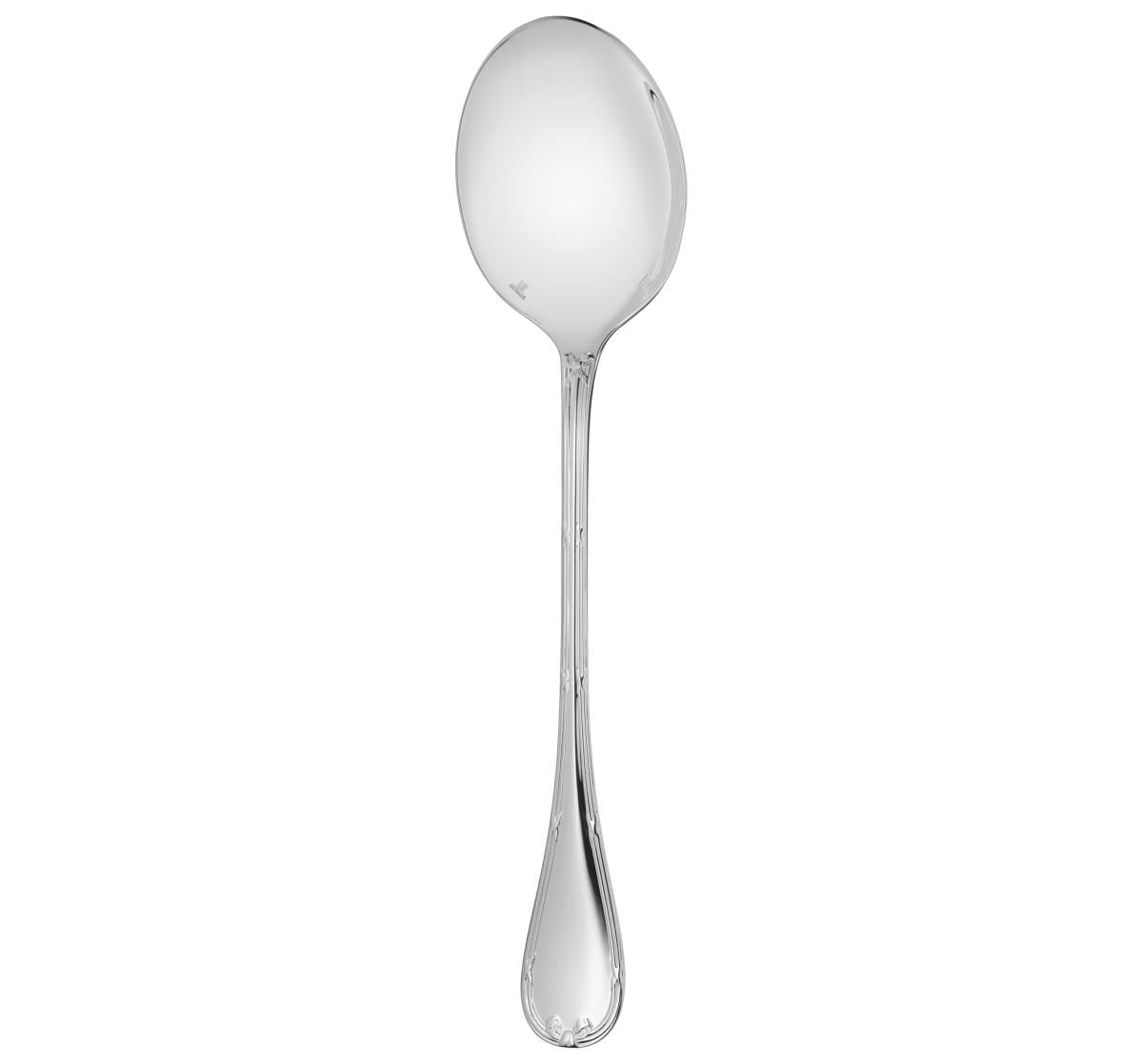 Christofle, Rubans, silver plated, Salad serving spoon