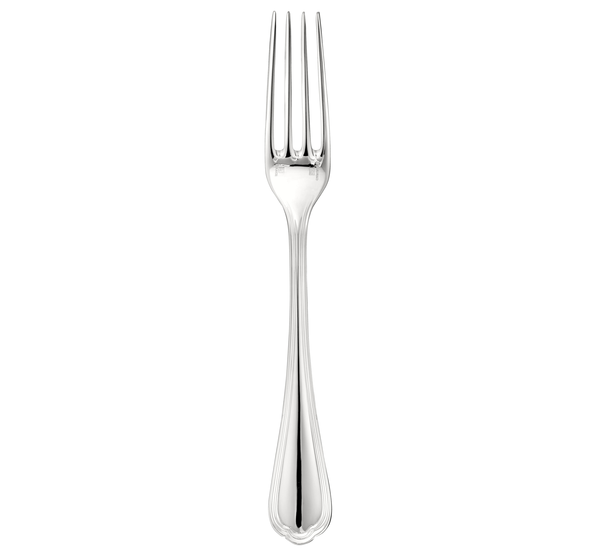 Christofle, Spatours, silver plated, Dinner fork