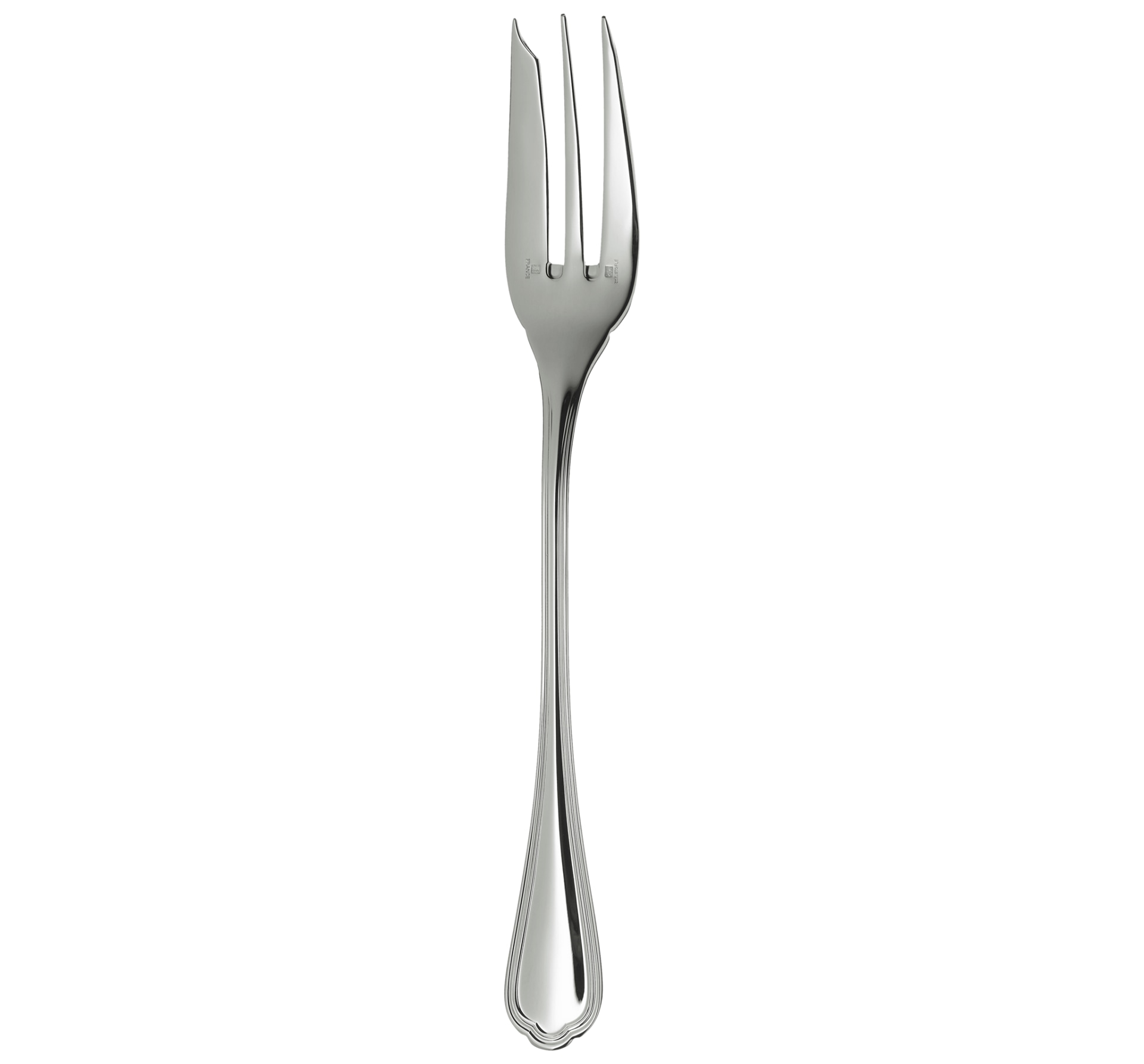 Christofle, Spatours, silver plated, Serving fork