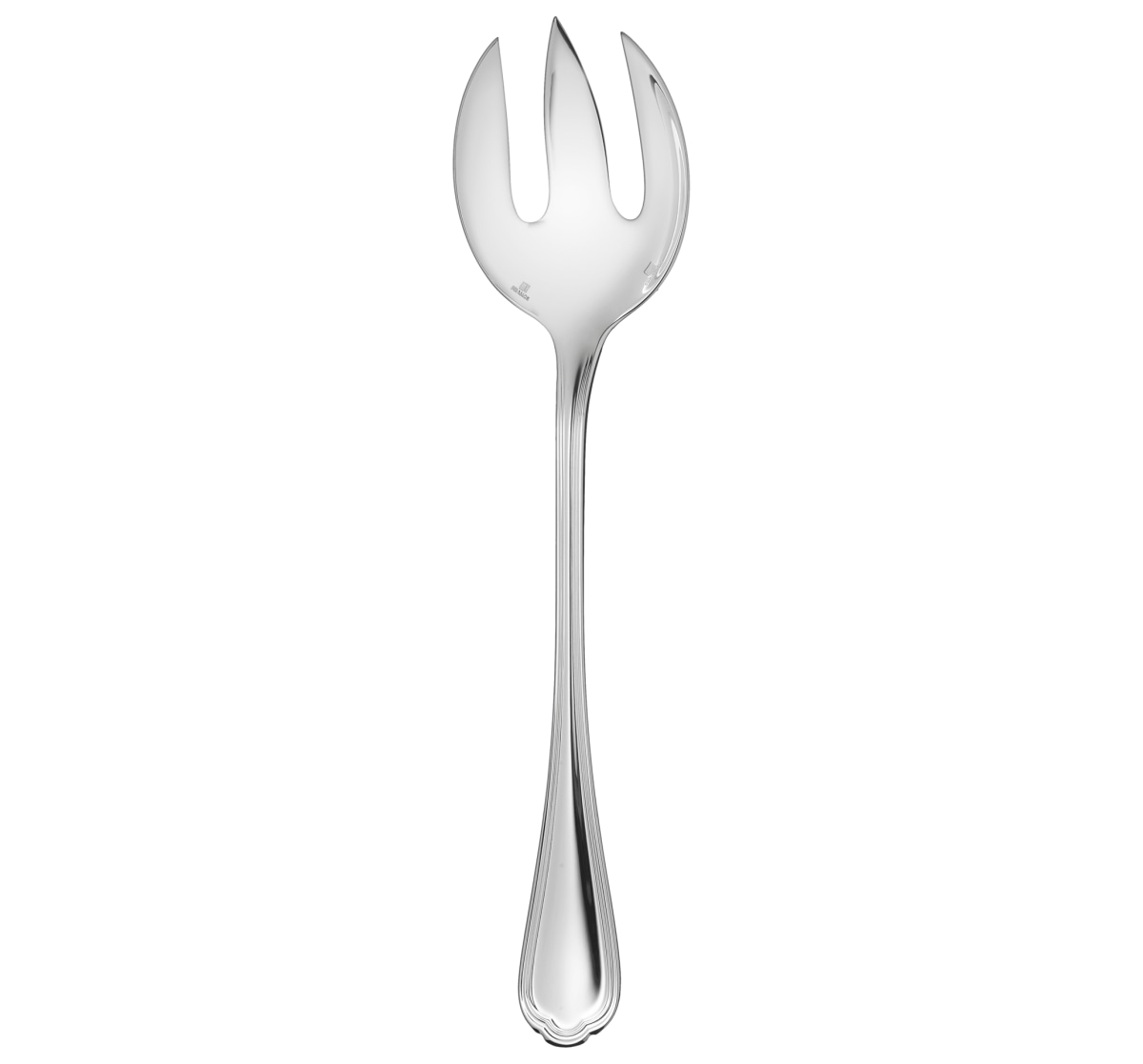Christofle, Spatours, silver plated, Salad serving fork