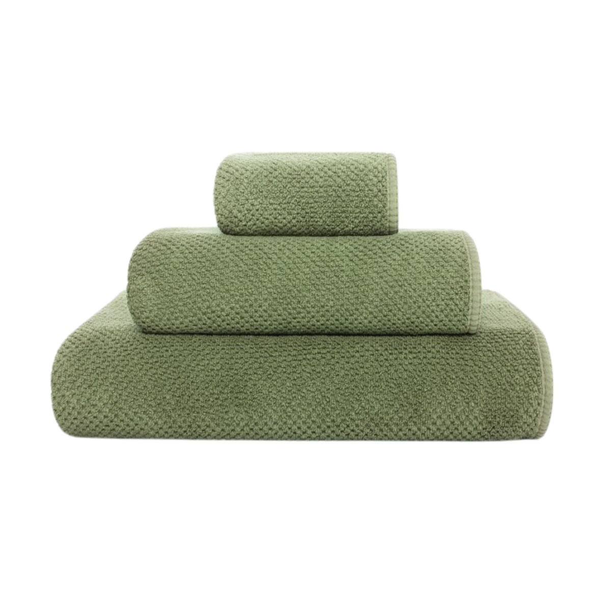 Graccioza, Bee Waffle towels, Washcloth, jade