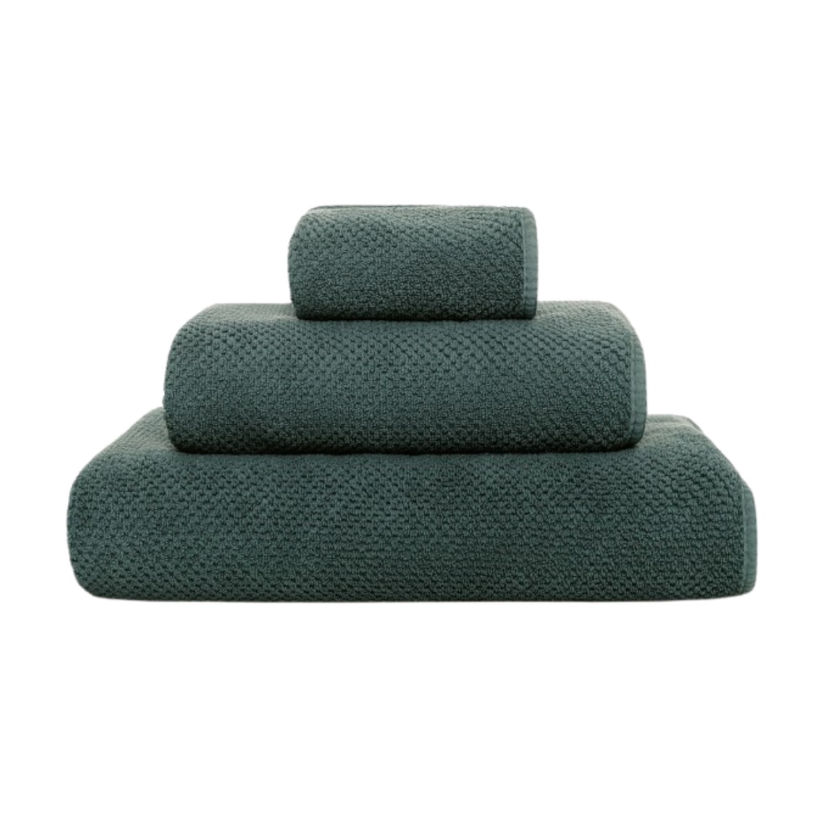 Graccioza, Bee Waffle towels, Bath sheet large, moss