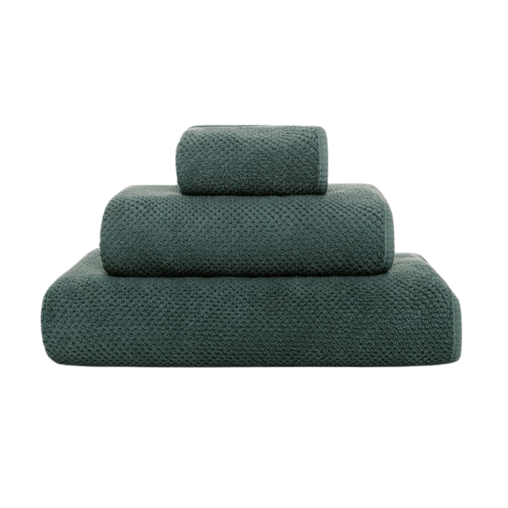 Graccioza, Bee Waffle towels, Bath sheet large, moss