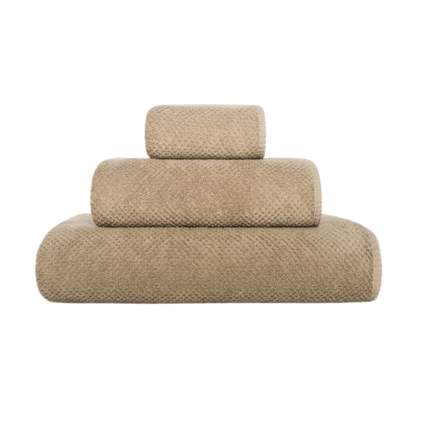 Graccioza, Bee Waffle towels, Euro hand towel, stone
