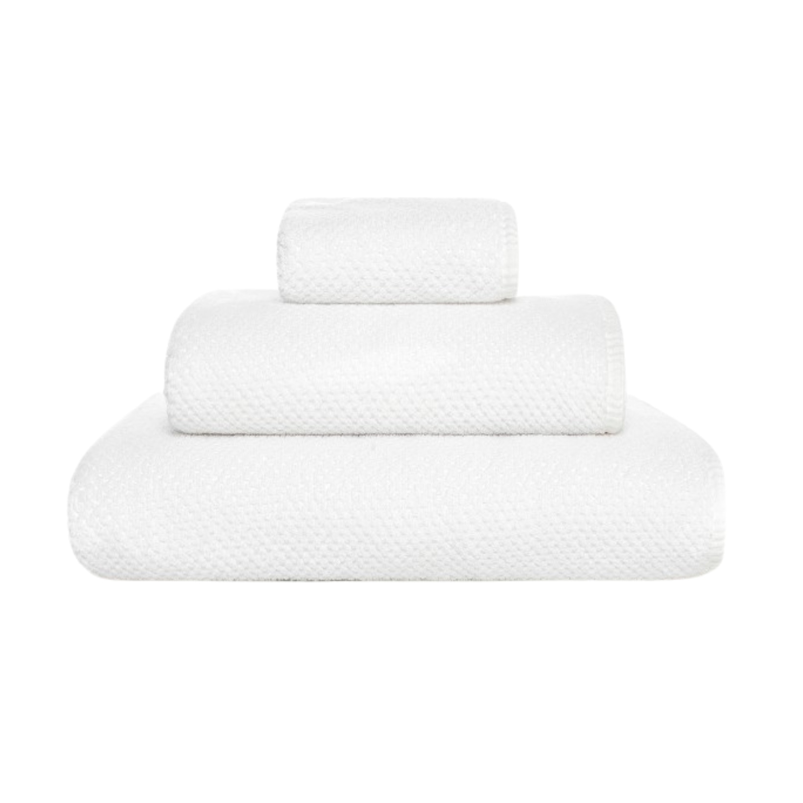 Graccioza, Bee Waffle towels, Euro guest towel, white