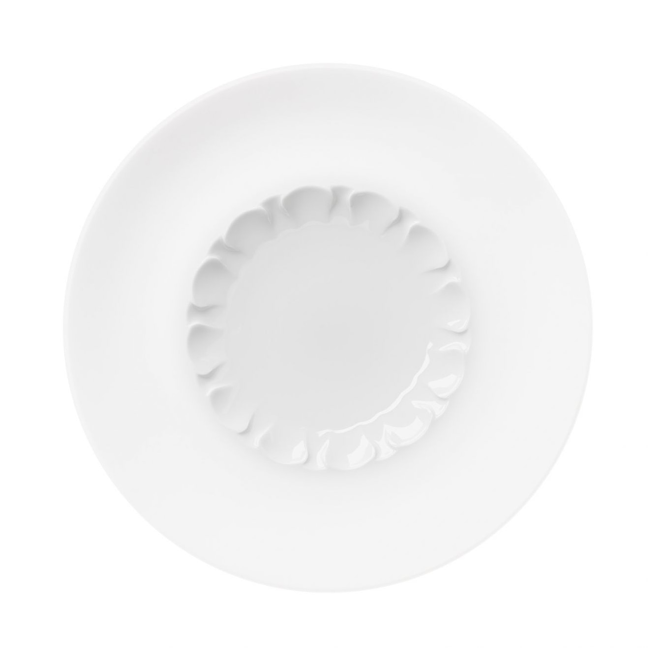 Hering Berlin, Evolution, Dinner plate, white