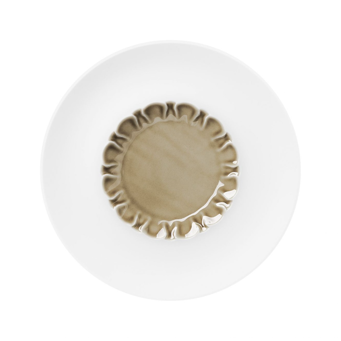 Hering Berlin, Evolution, Dinner plate, beige