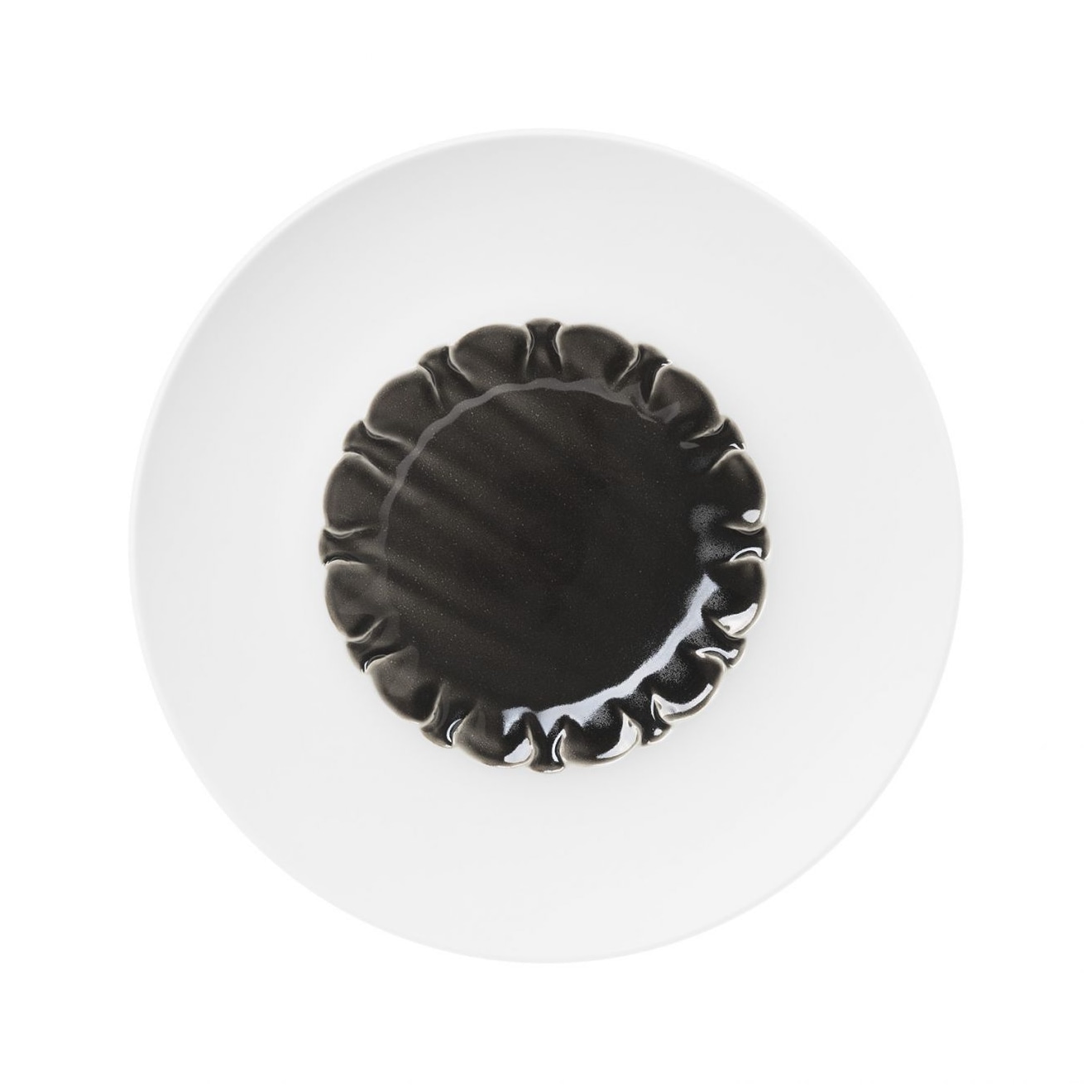 Hering Berlin, Evolution, Dinner plate, black