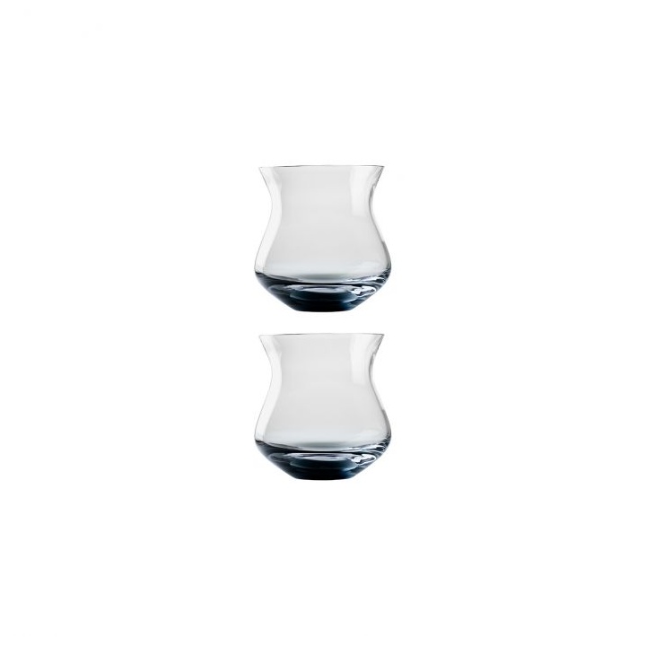 Hering Berlin, Amp, Water glasses set of 2, midnight blue