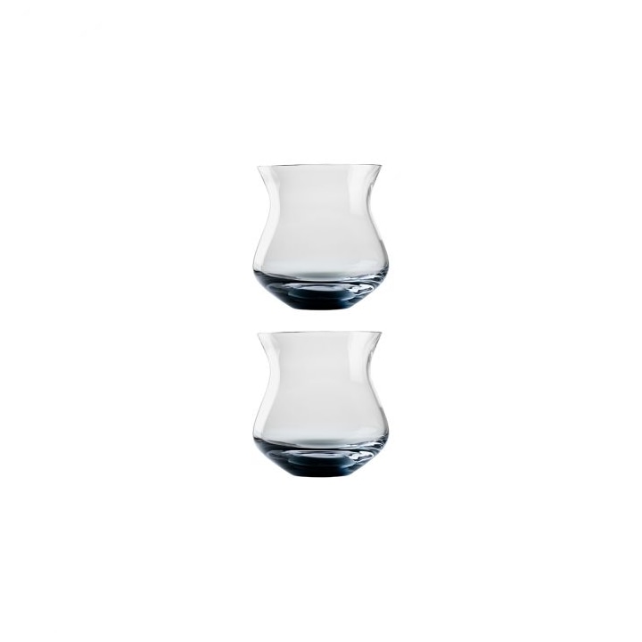 Hering Berlin, Amp, Water glasses set of 2, midnight blue