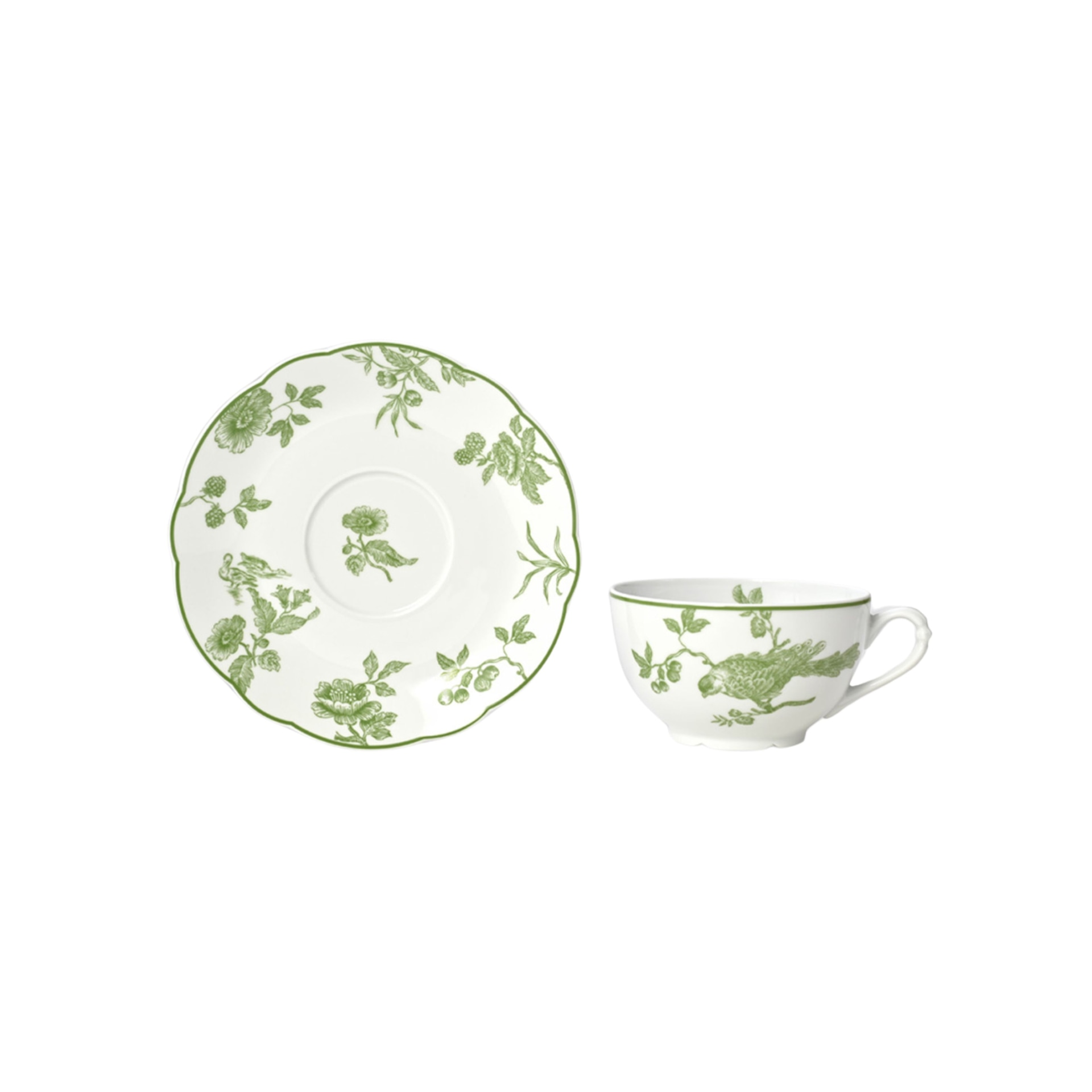 Bernardaud, ALBERTINE, Breakfast cup and saucer