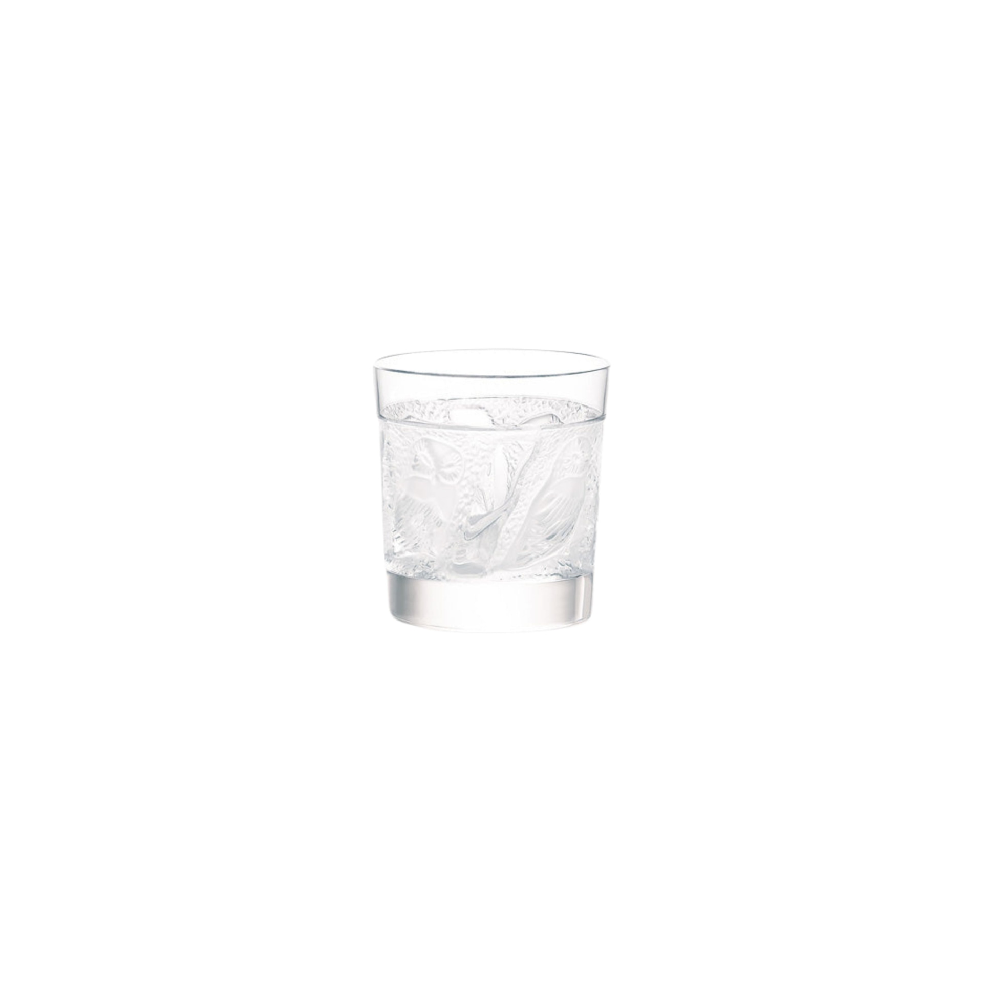 Lalique, Owl, Old fashion tumbler