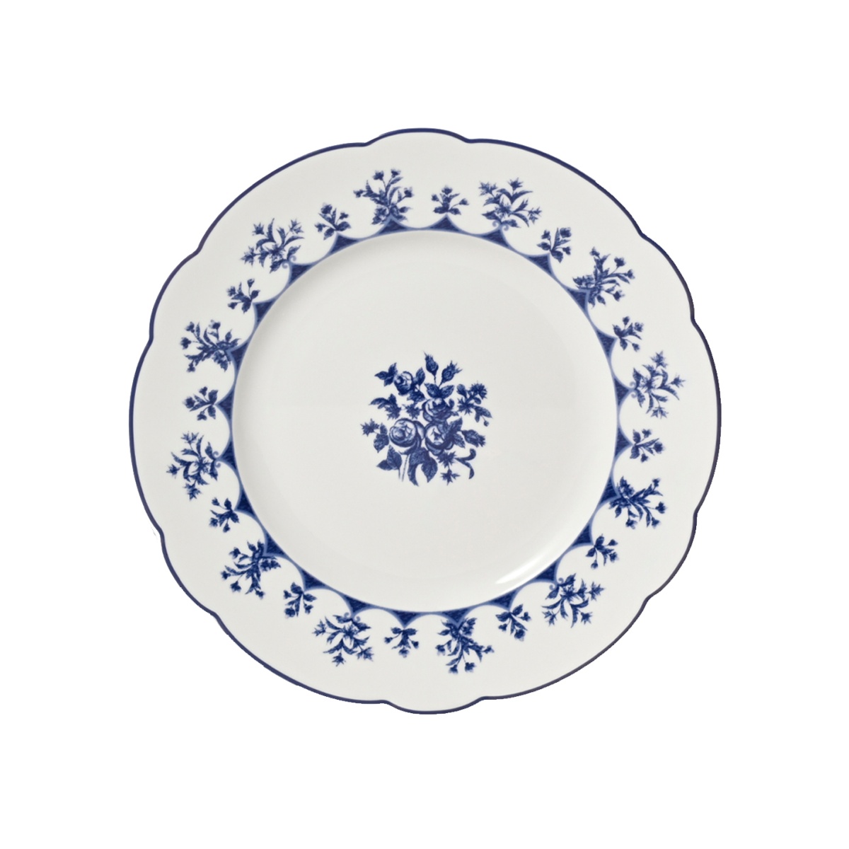 Bernardaud, Chateaubriand couleur, Salad plate, white