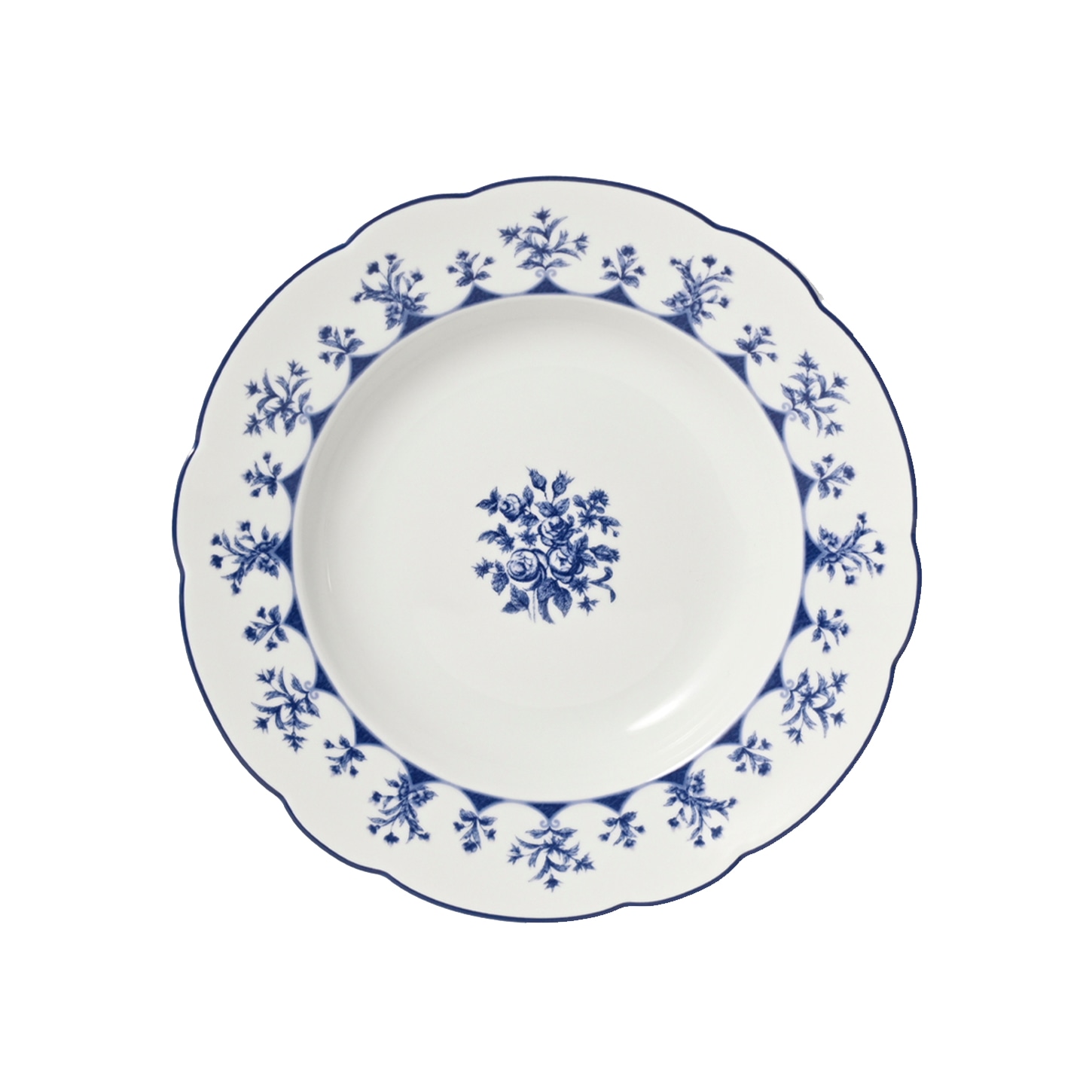 Bernardaud, Chateaubriand couleur, Soup plate with rim