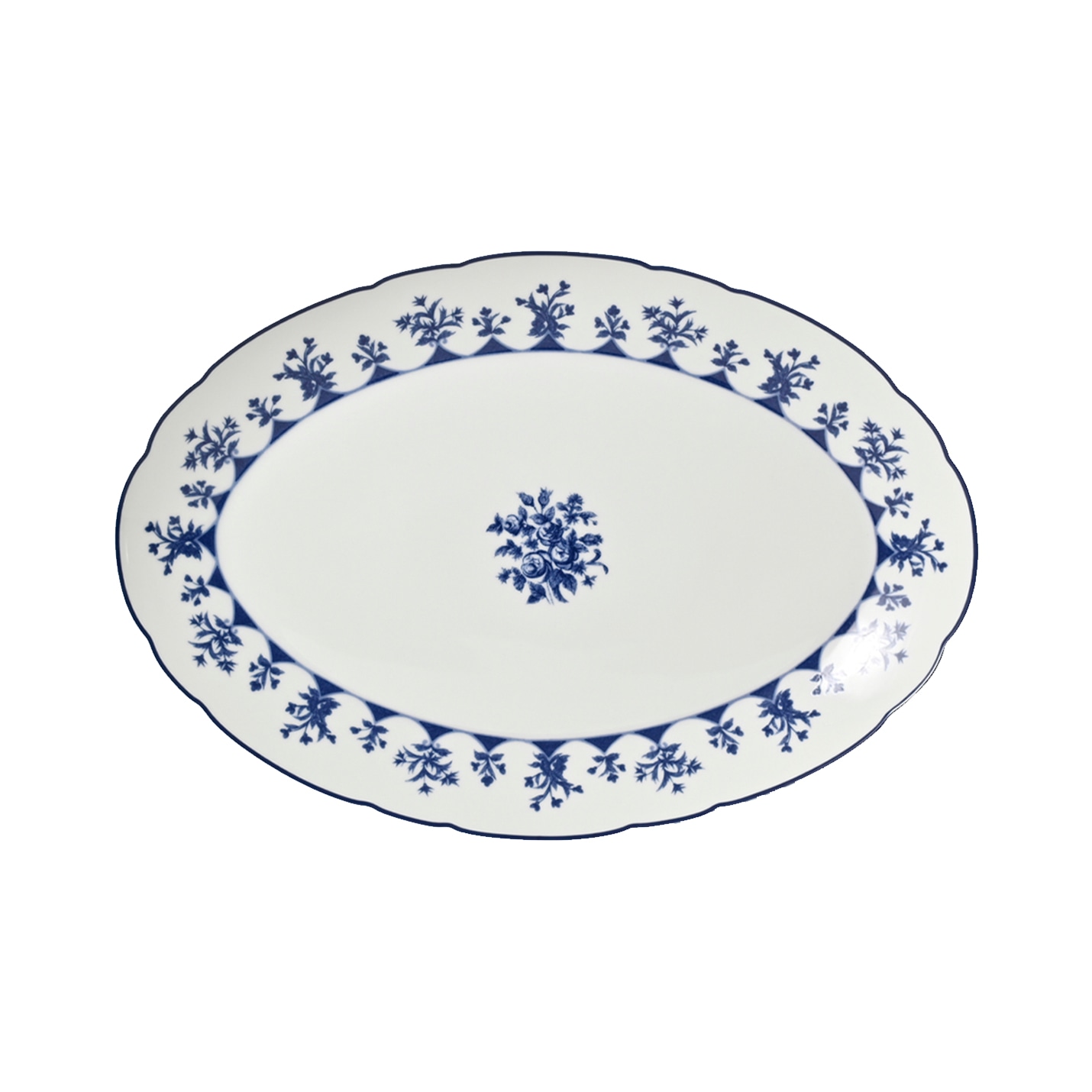 Bernardaud, Chateaubriand couleur, Oval platter, medium