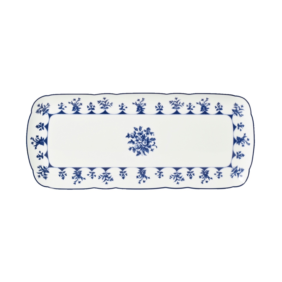 Bernardaud, Chateaubriand couleur, Rectangular cake platter