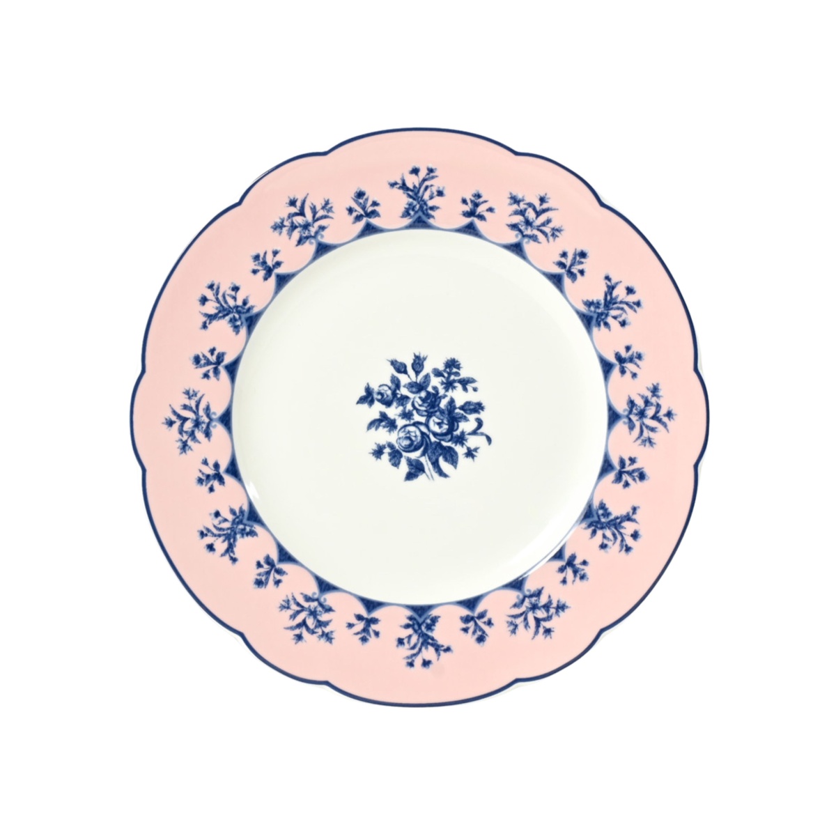 Bernardaud, Chateaubriand couleur, Salad plate, pink