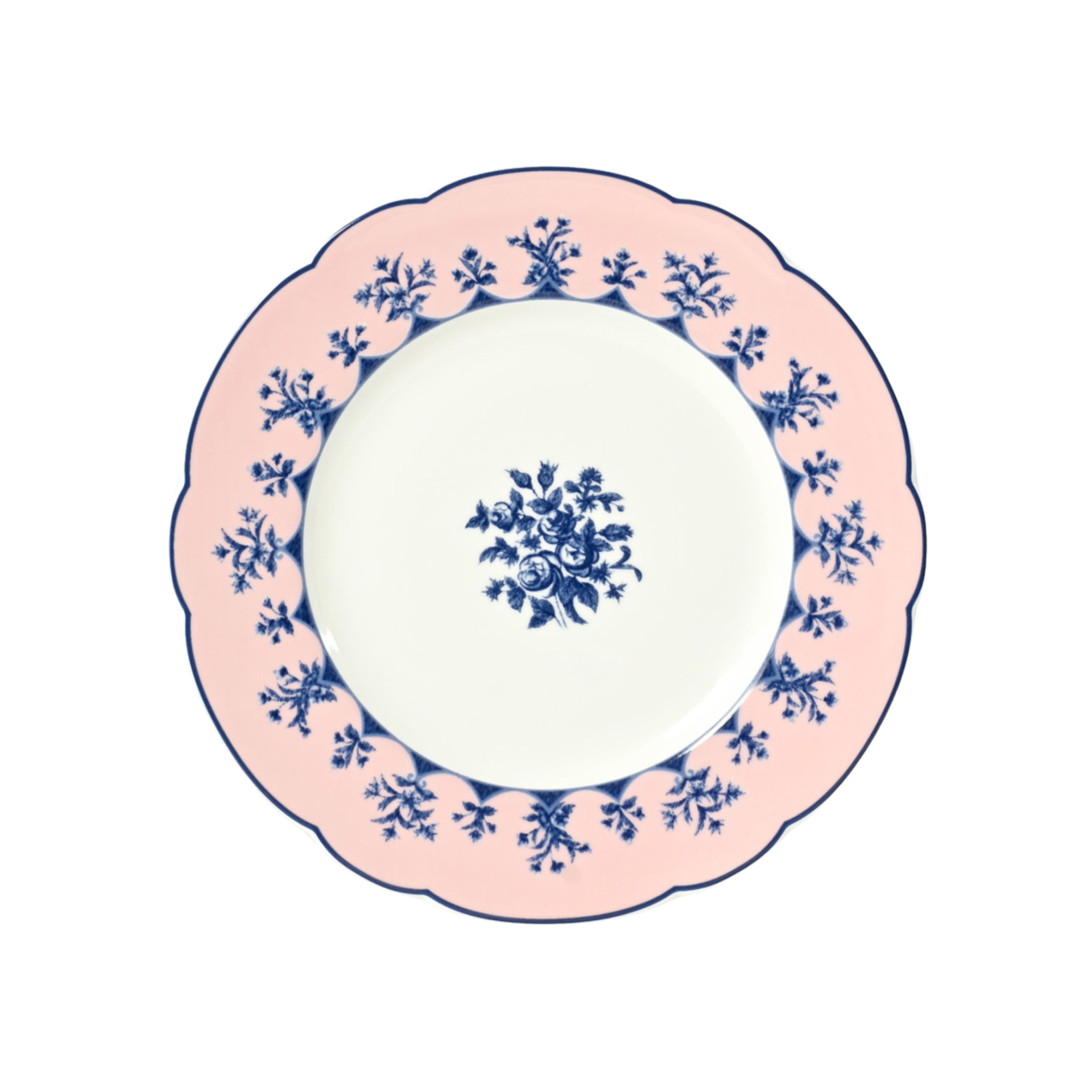Bernardaud, Chateaubriand couleur, Salad plate, pink