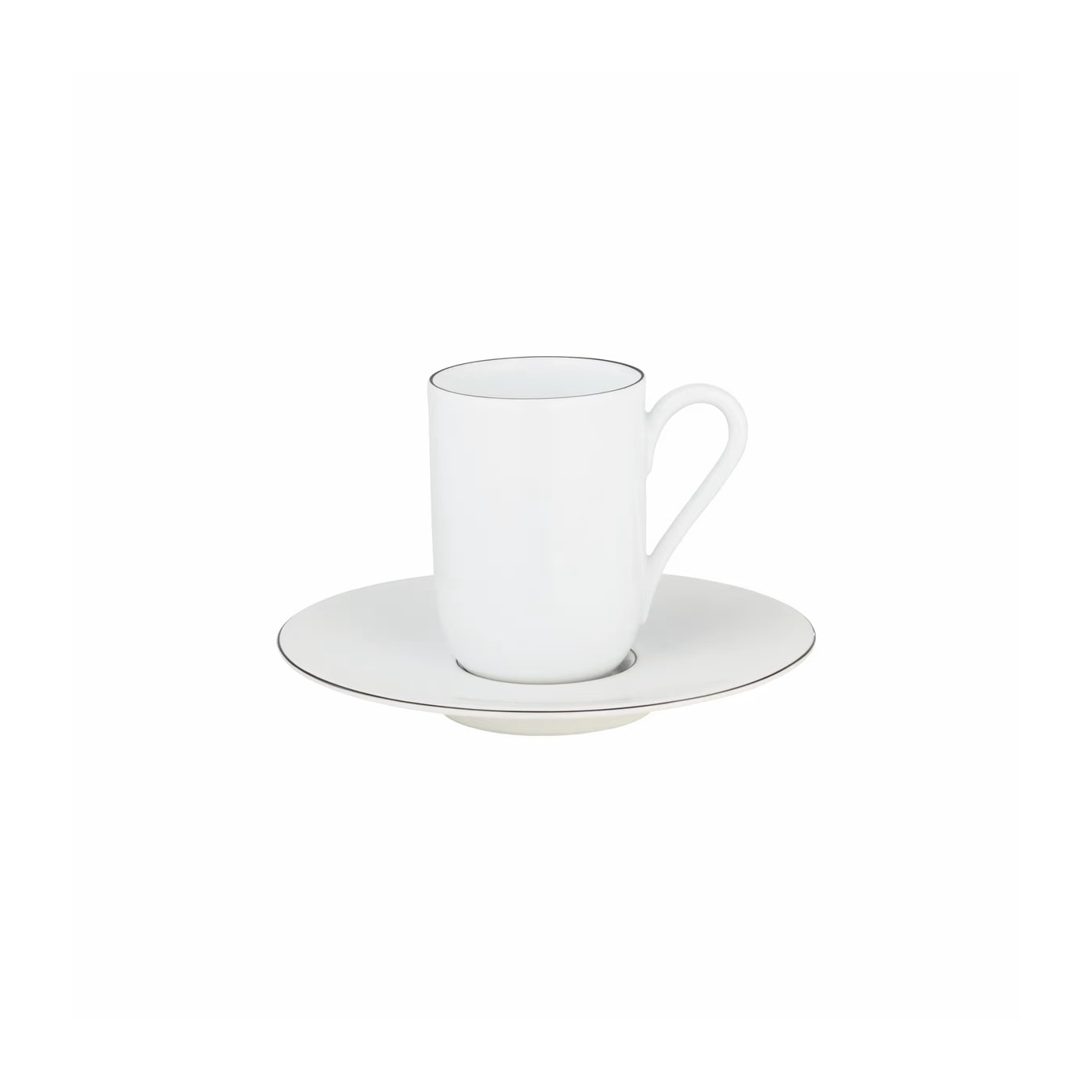 Raynaud, Monceau Platinum, Espresso cup and saucer