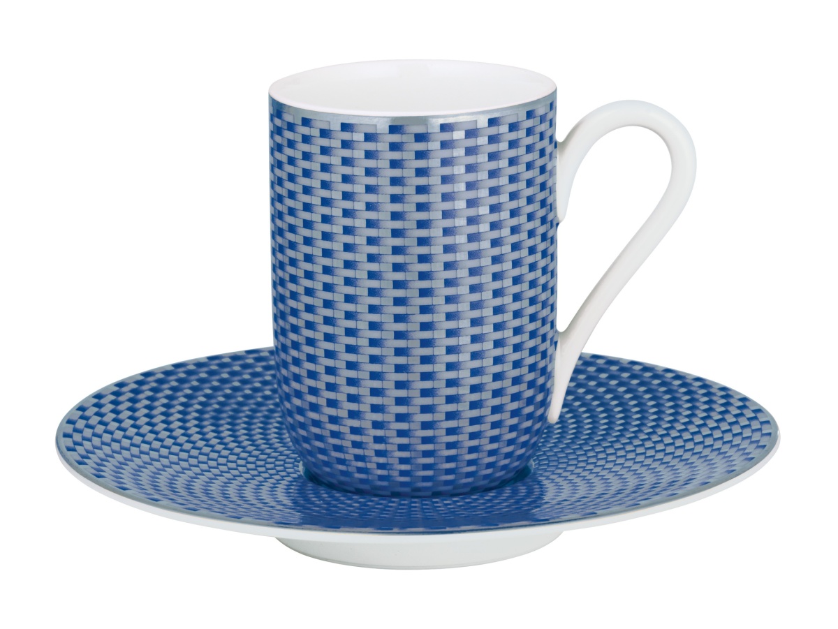 Raynaud, Trésor bleu, Espresso cup and saucer