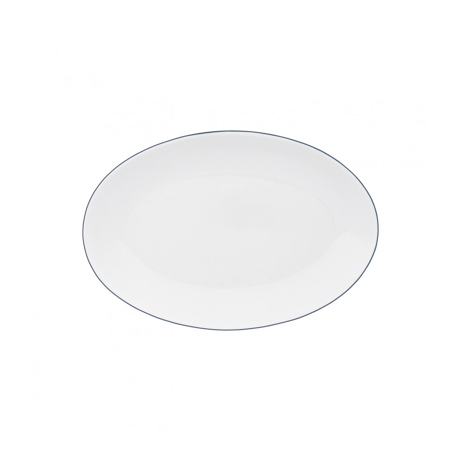Raynaud, Monceau Abysses Blue, Oval platter, small