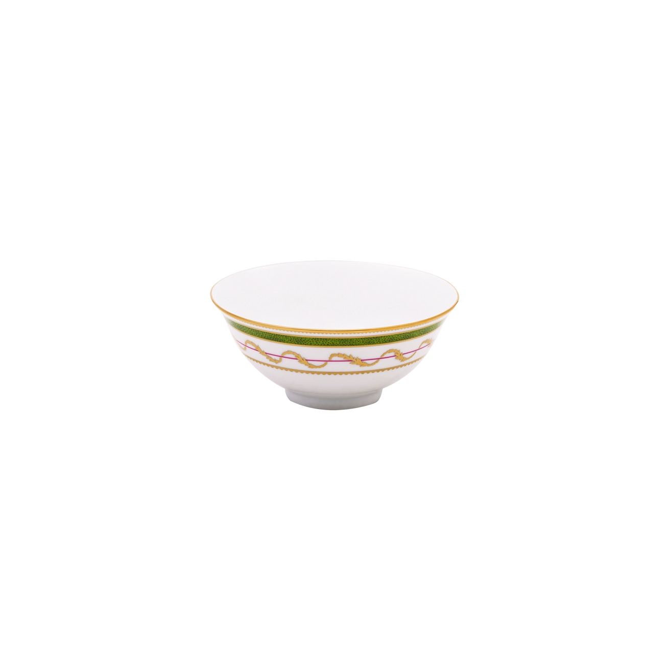 Haviland, Vieux Paris vert, Soup bowl