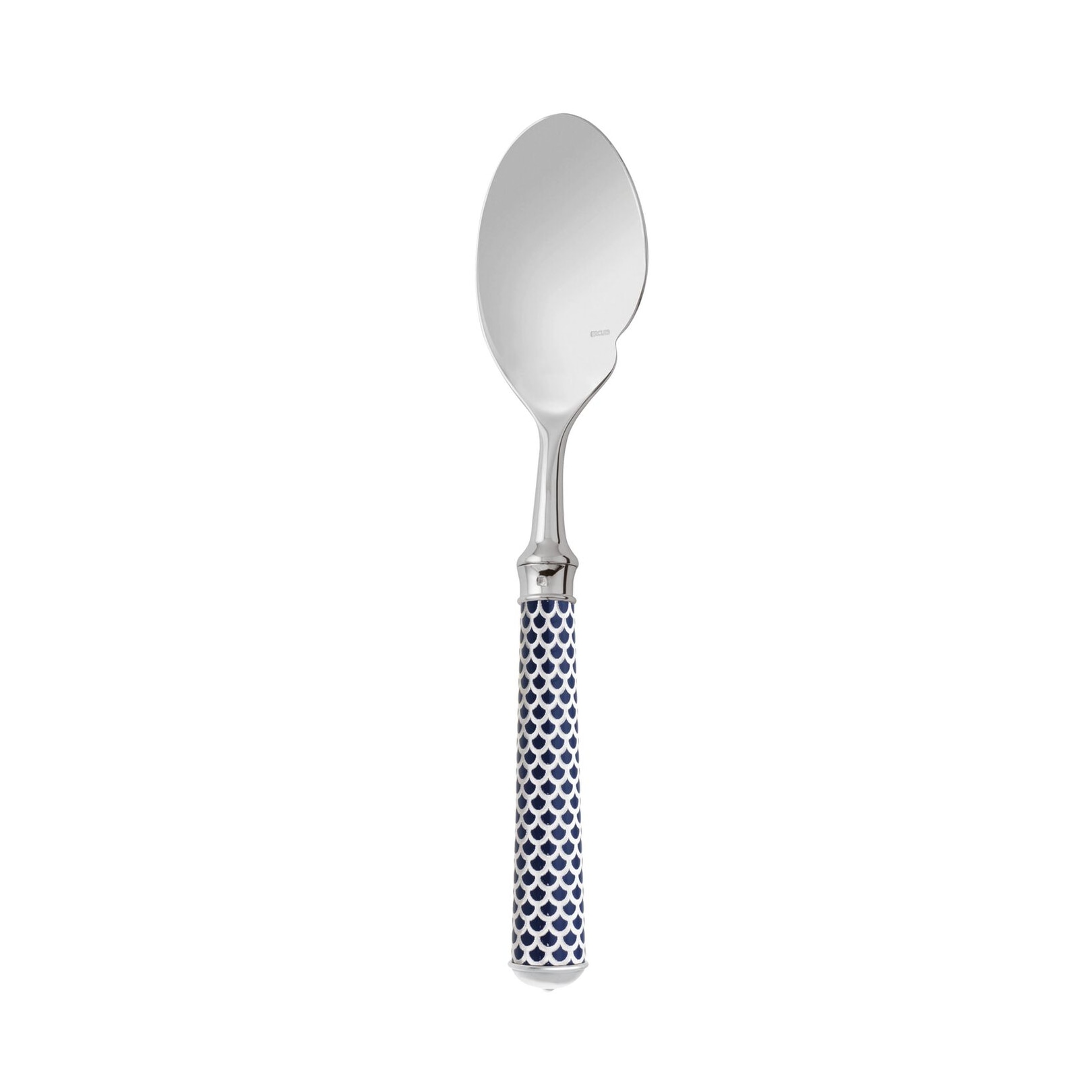 Ercuis, Arts decoratifs coupole navy blue, Individual gravy spoon