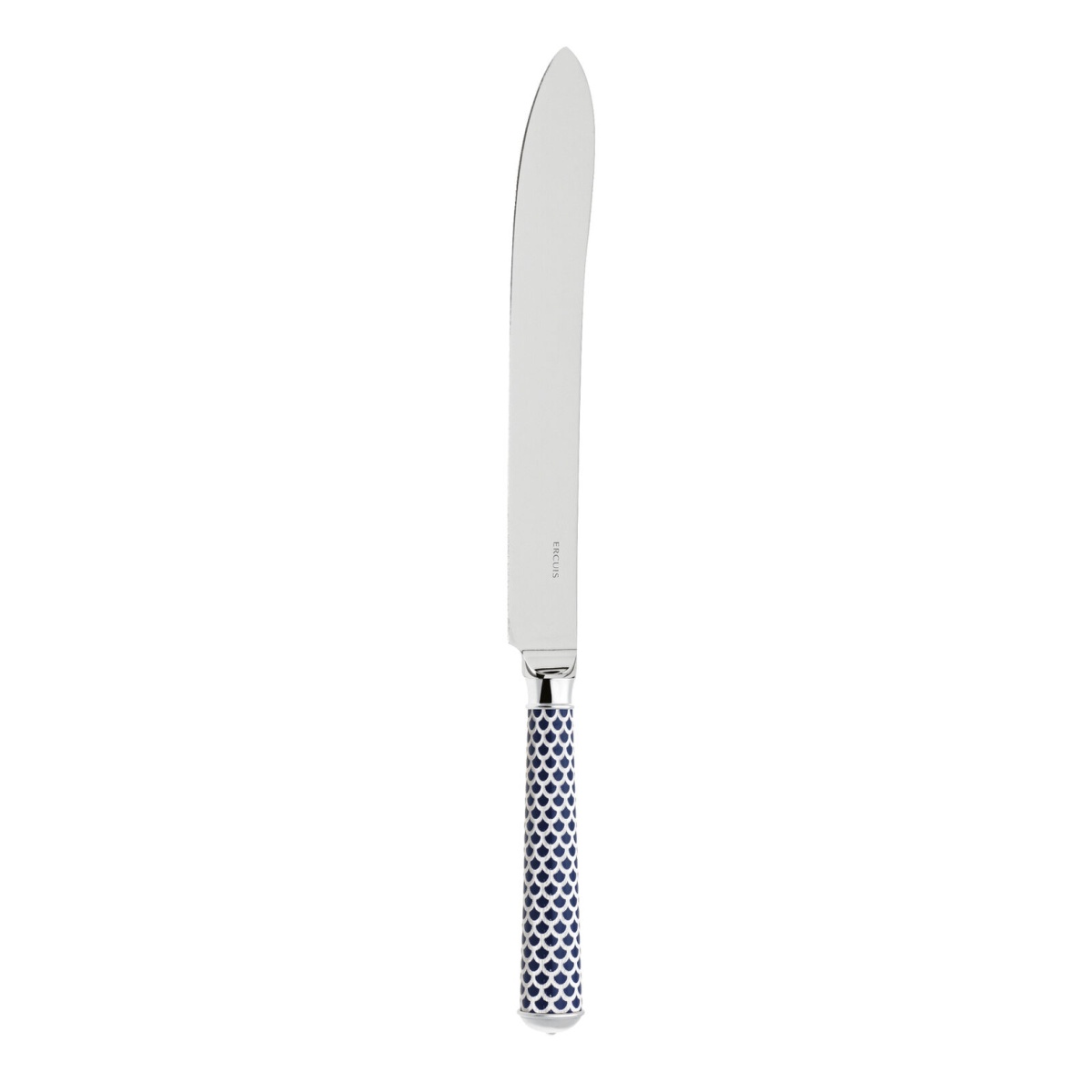 Ercuis, Arts decoratifs coupole navy blue, Pie knife