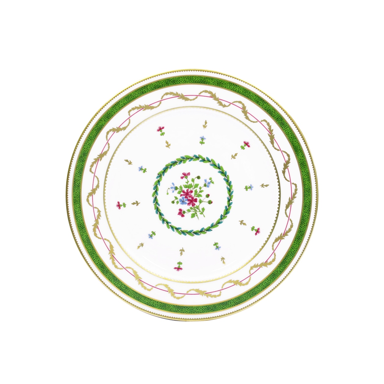 Haviland, Vieux Paris vert, Dessert plate