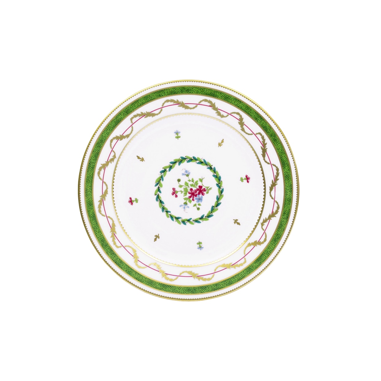 Haviland, Vieux Paris vert, Salad plate