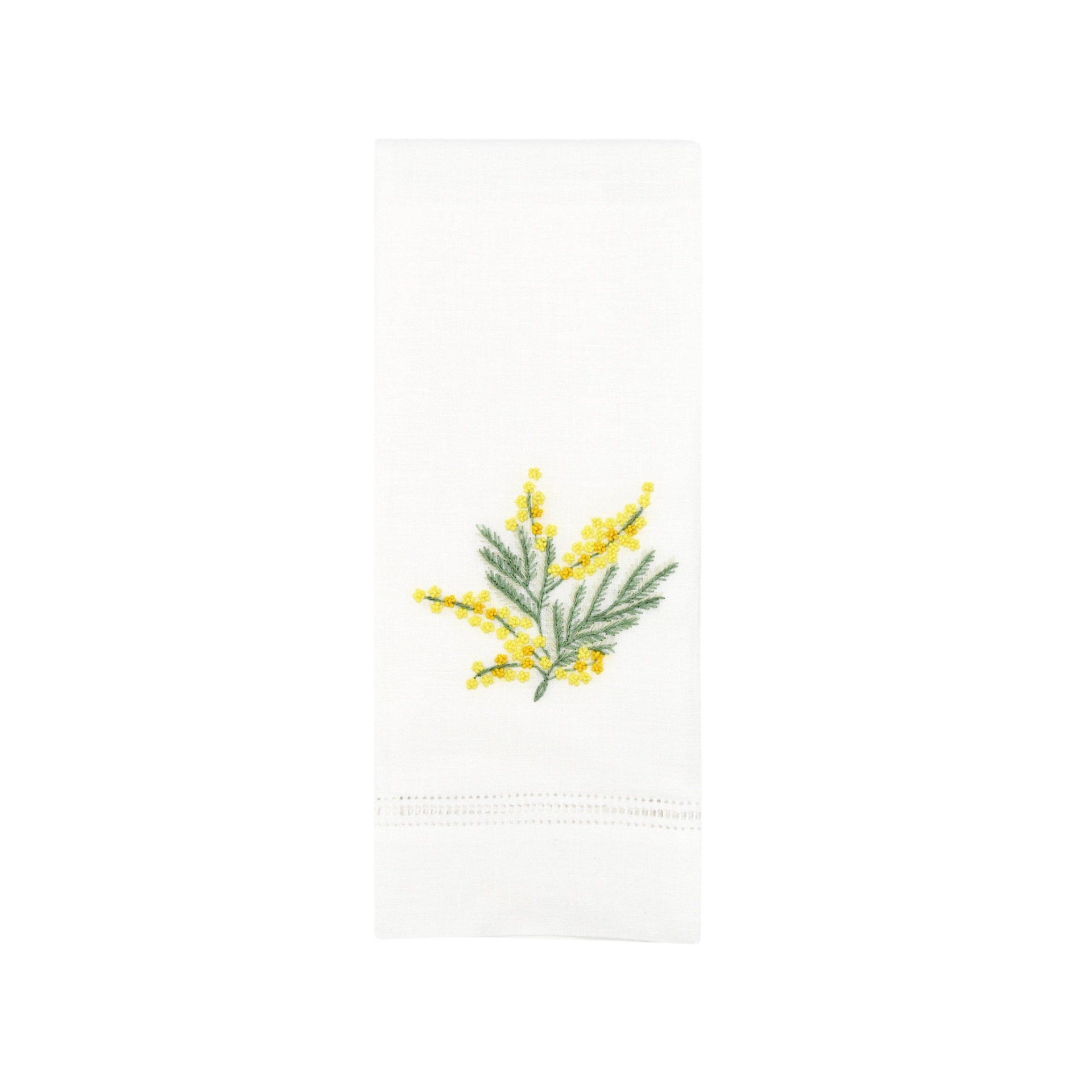 Valombreuse, Mimosa table linen, Guest Towel