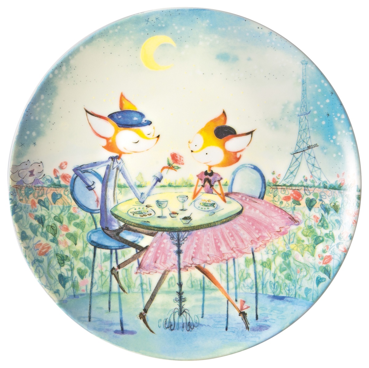 Raynaud, Les petits parisiens, Coupe plate, tour eiffel