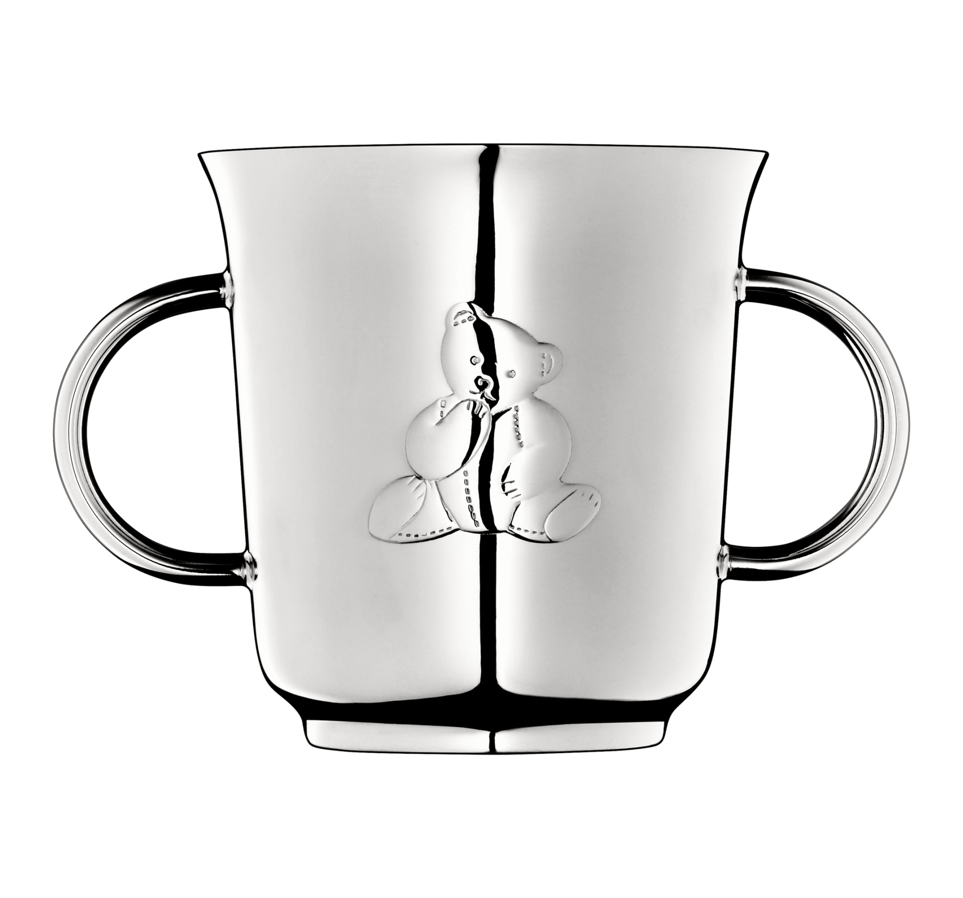 Christofle, Charlie bear, Baby cup with handles