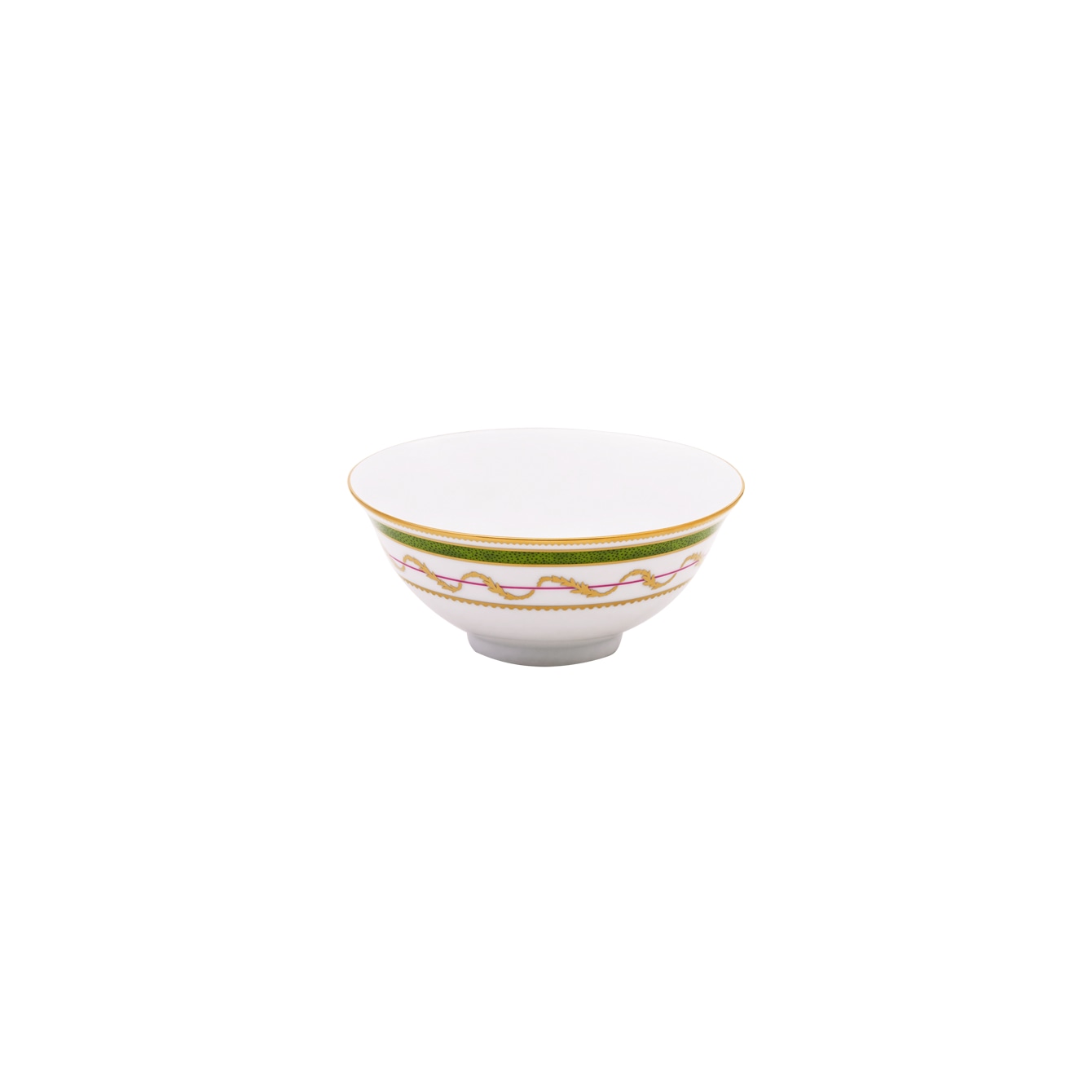 Haviland, Vieux Paris vert, Set of 2 soup bowls