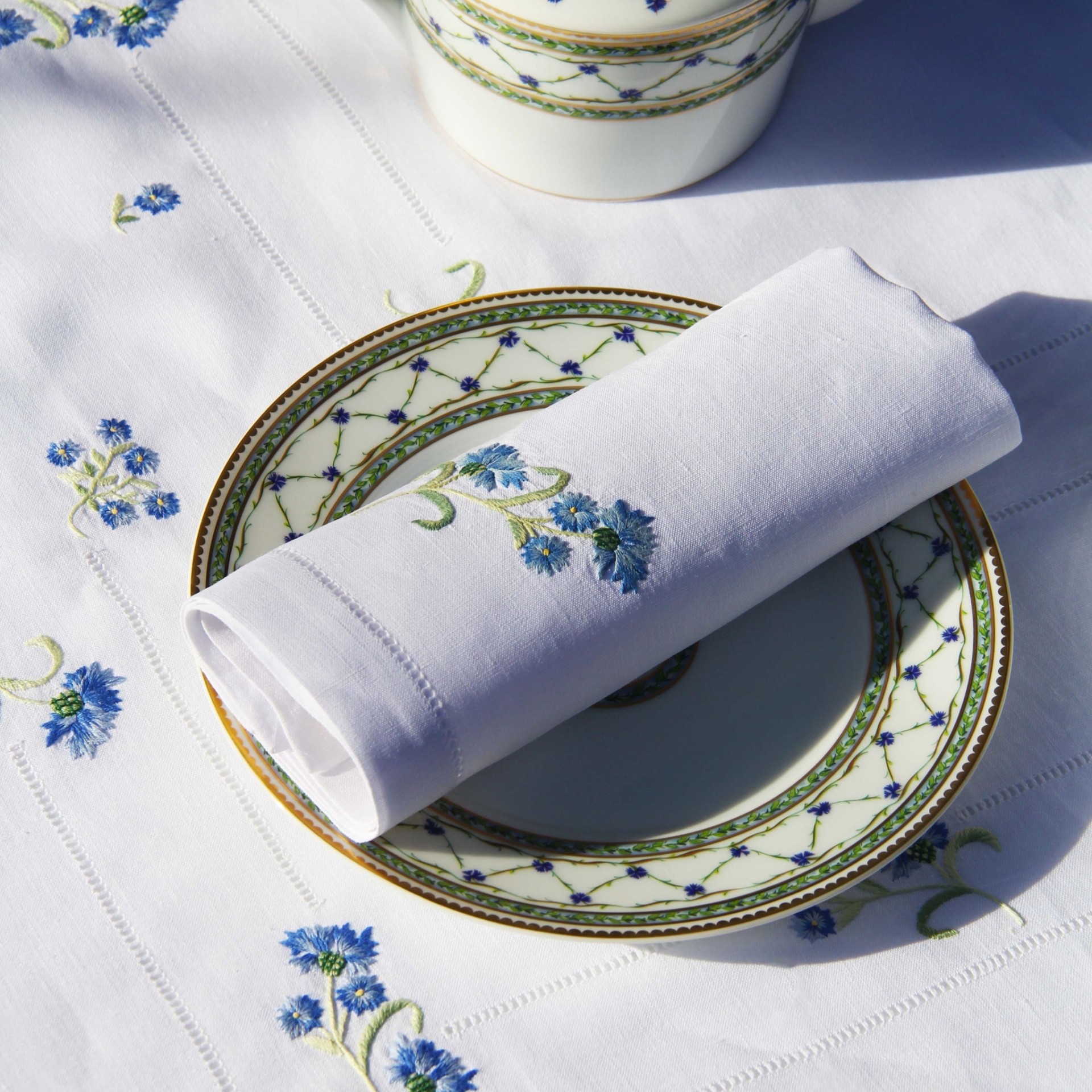 Valombreuse, Bleuet, Napkins
