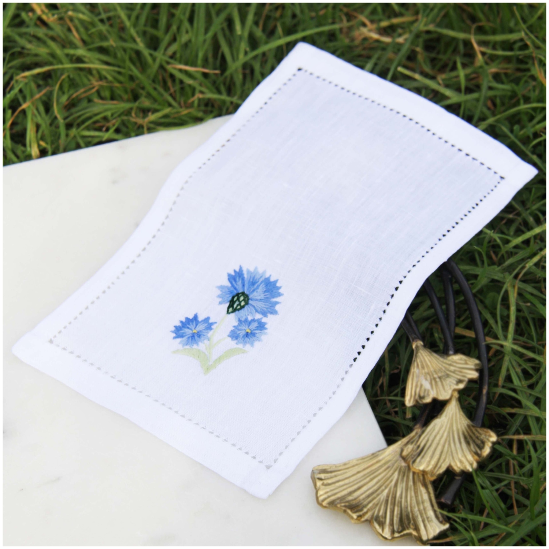 Valombreuse, Bleuet, Cocktail napkin