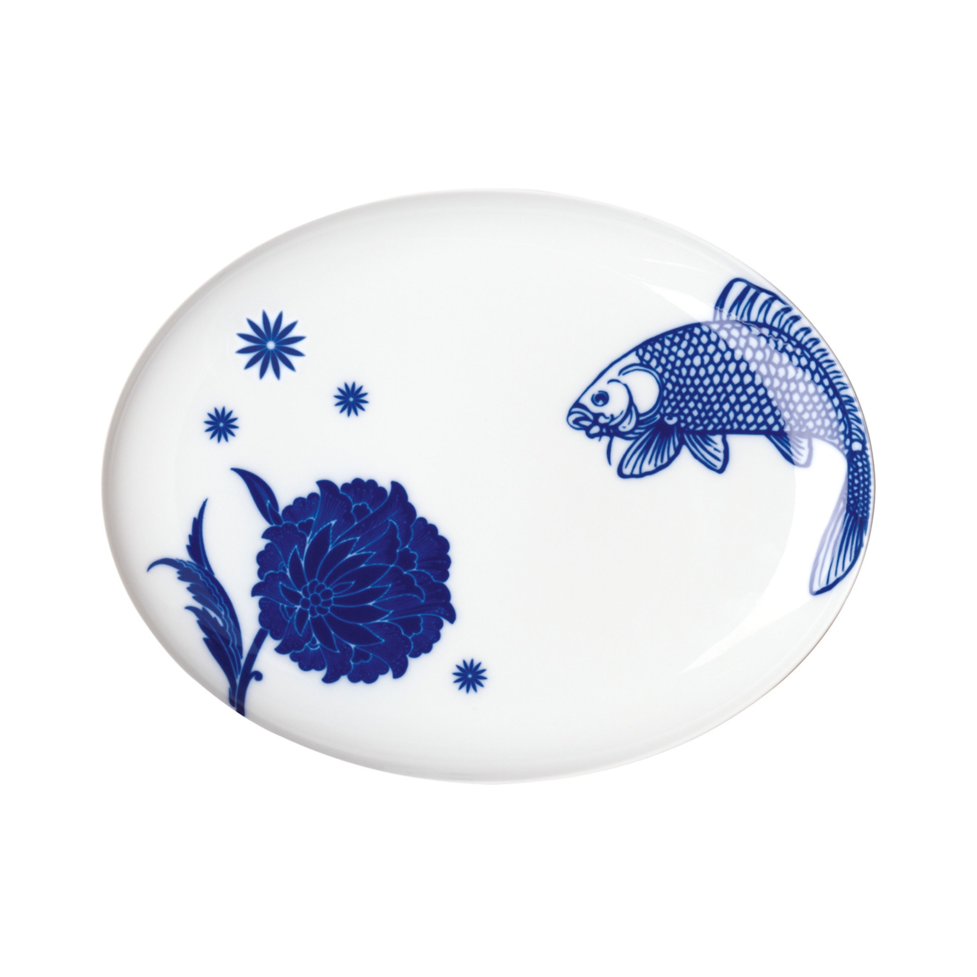 Sieger by Fürstenberg, Wunderkammer, Coupe oval plate, medium