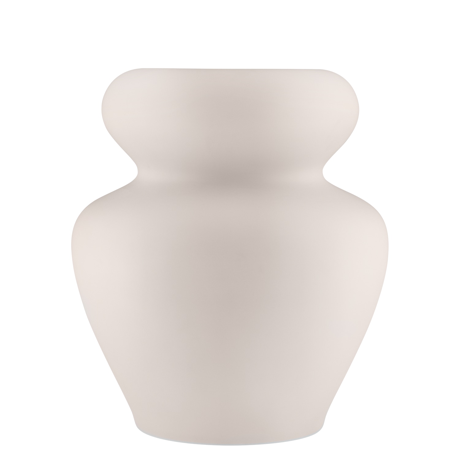 Fürstenberg, Fluen white, Vase, pastel pink