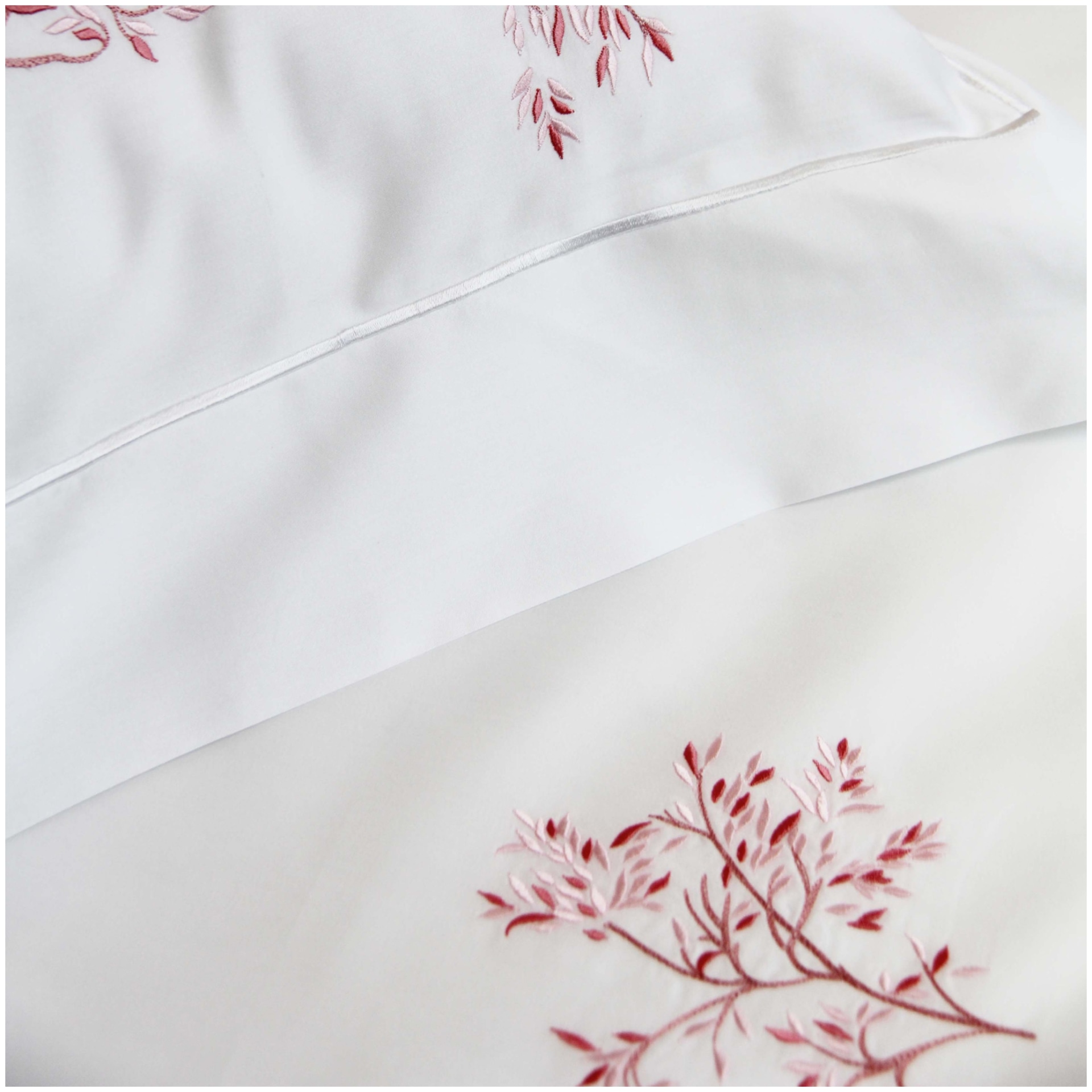 Valombreuse, Nagoya bed linen, Sheet, pink
