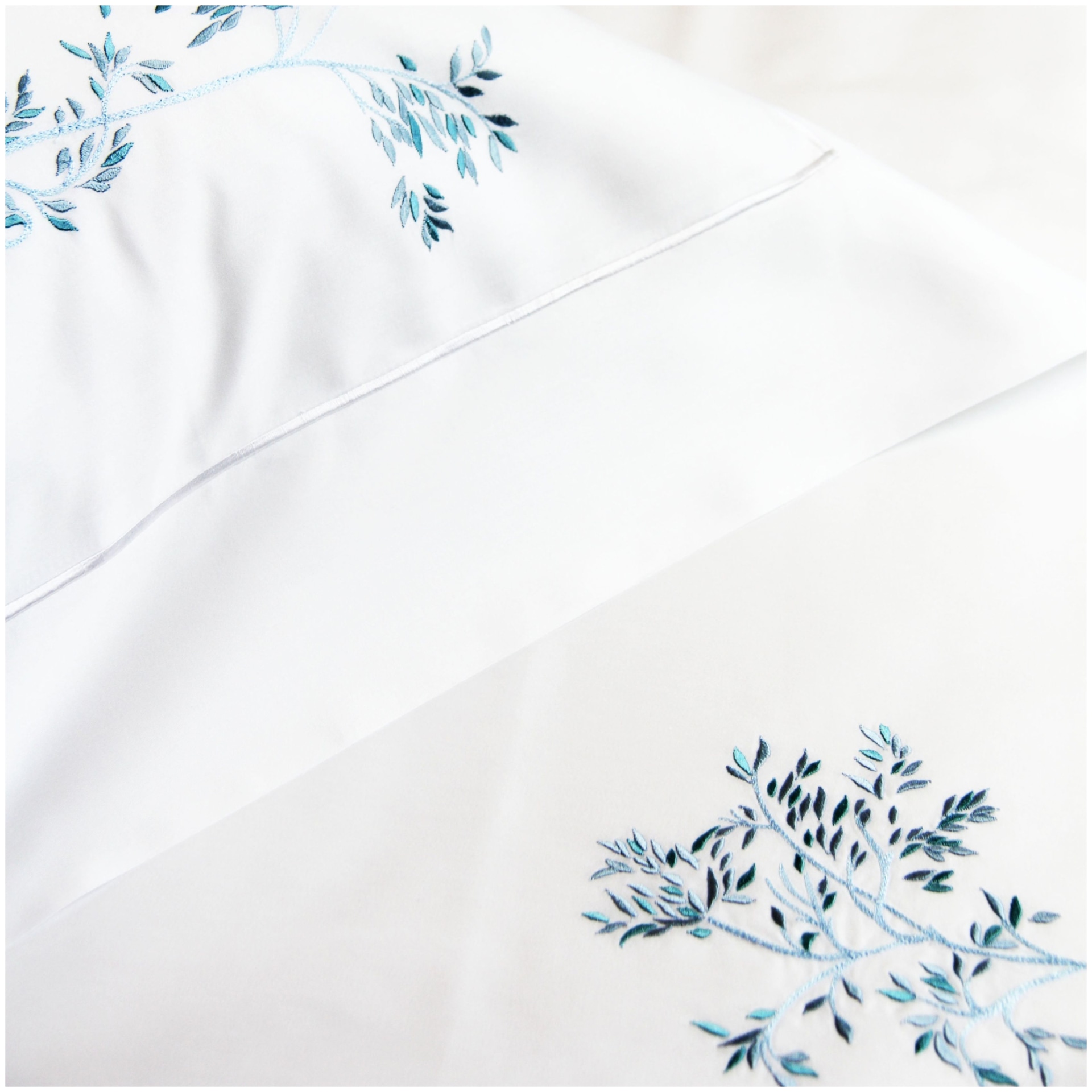 Valombreuse, Nagoya bed linen, Duvet cover, blue