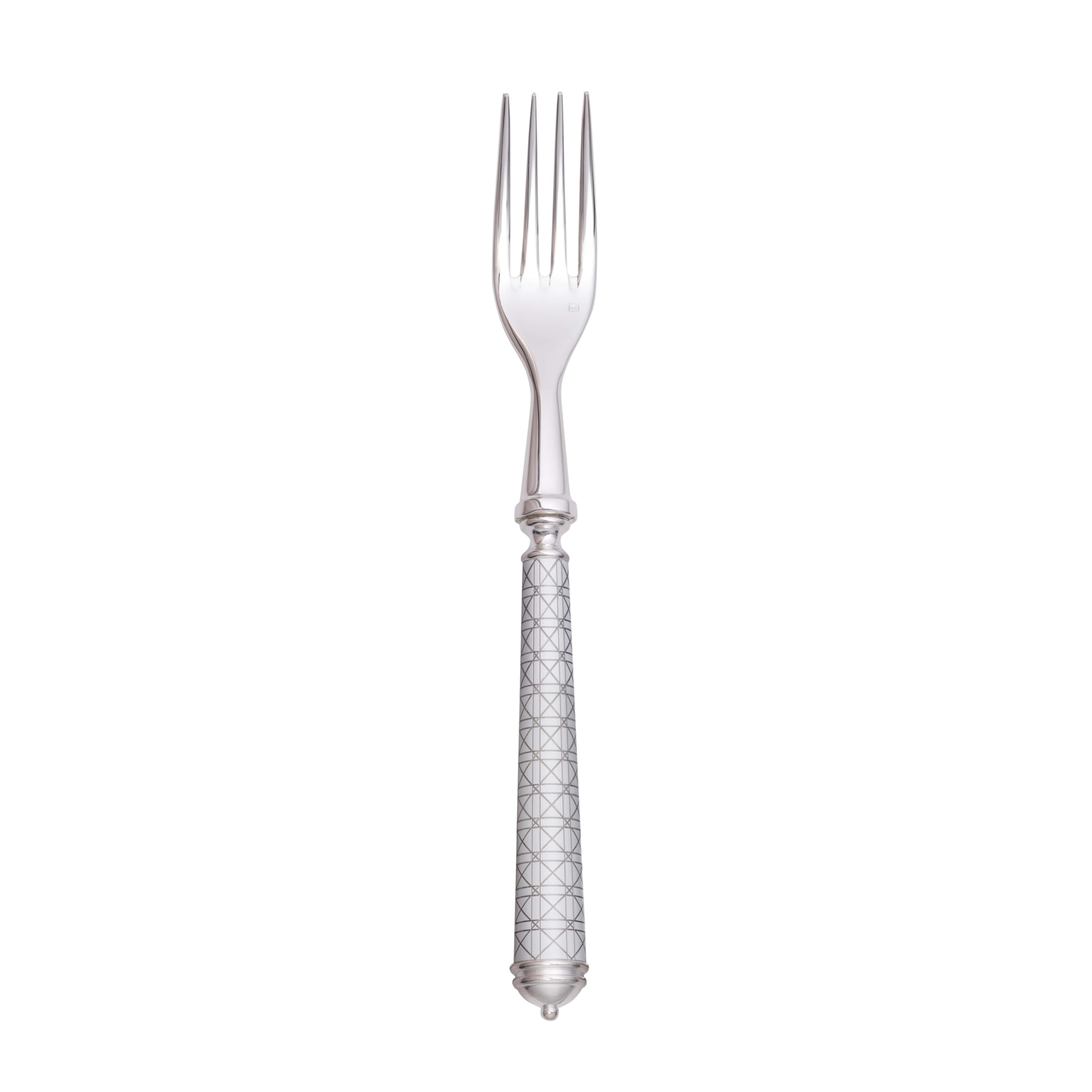 Alain Saint-Joanis, Croisette White, silver plated, Dessert fork