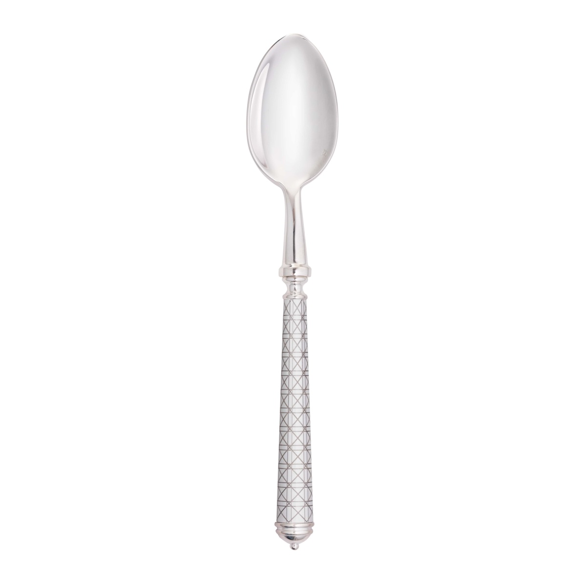 Alain Saint-Joanis, Croisette White, silver plated, Dessert spoon