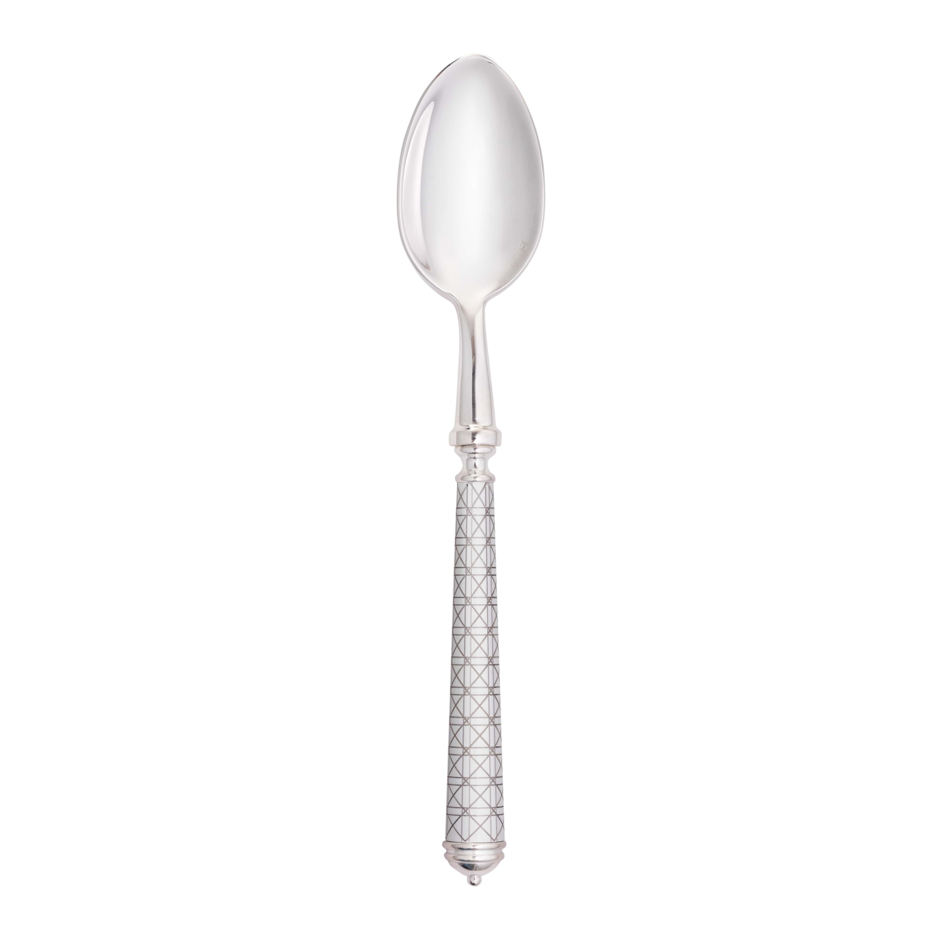 Alain Saint-Joanis, Croisette White, silver plated, Dessert spoon