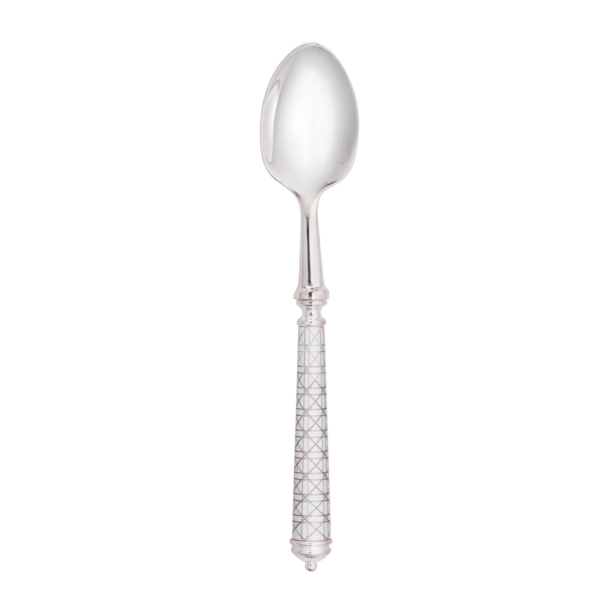 Alain Saint-Joanis, Croisette White, silver plated, Tea spoon
