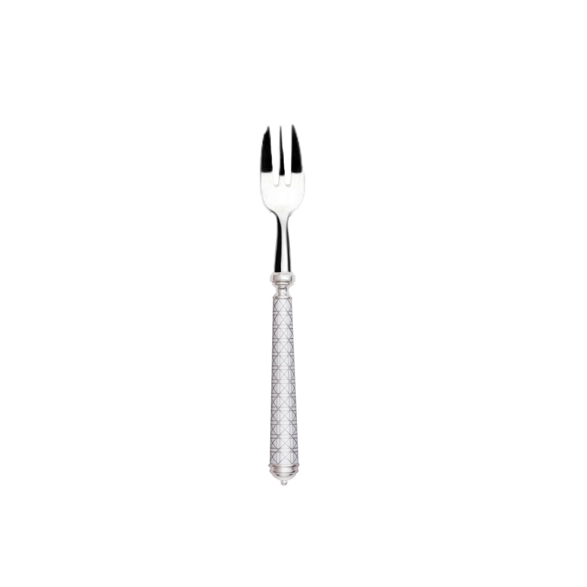 Alain Saint-Joanis, Croisette White, silver plated, Cake fork