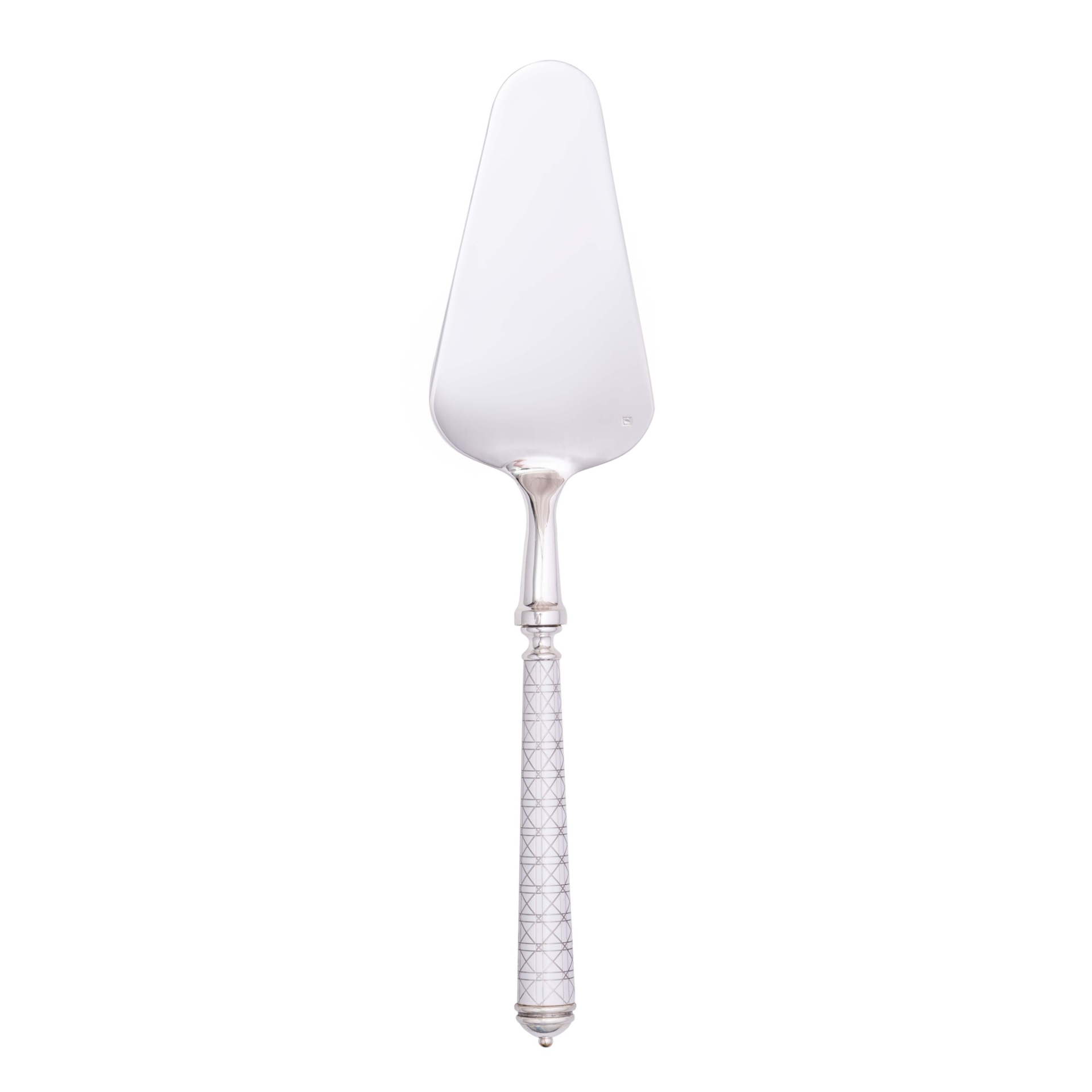 Alain Saint-Joanis, Croisette White, silver plated, Cake server