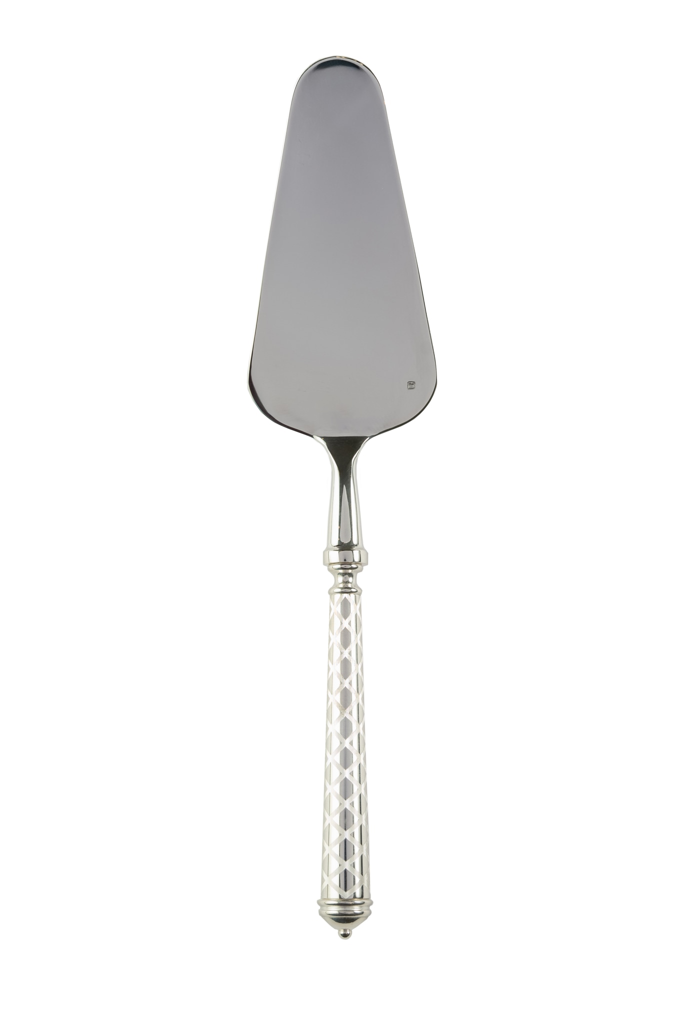 Alain Saint-Joanis, Losange, silver plated, Cake server