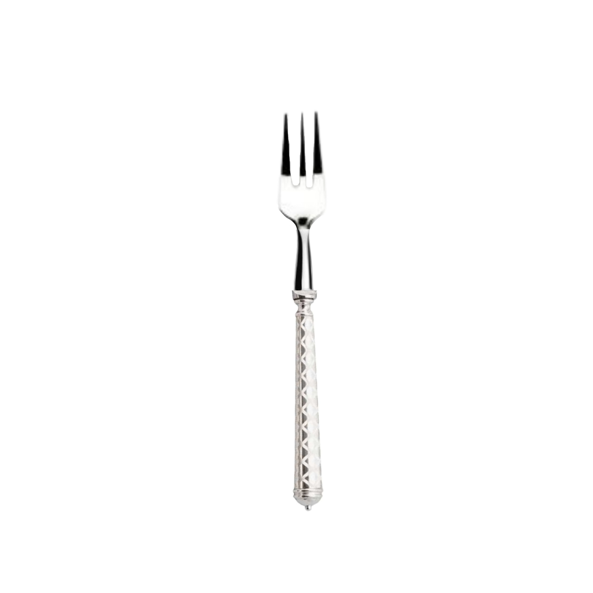 Alain Saint-Joanis, Losange, silver plated, Fruit fork